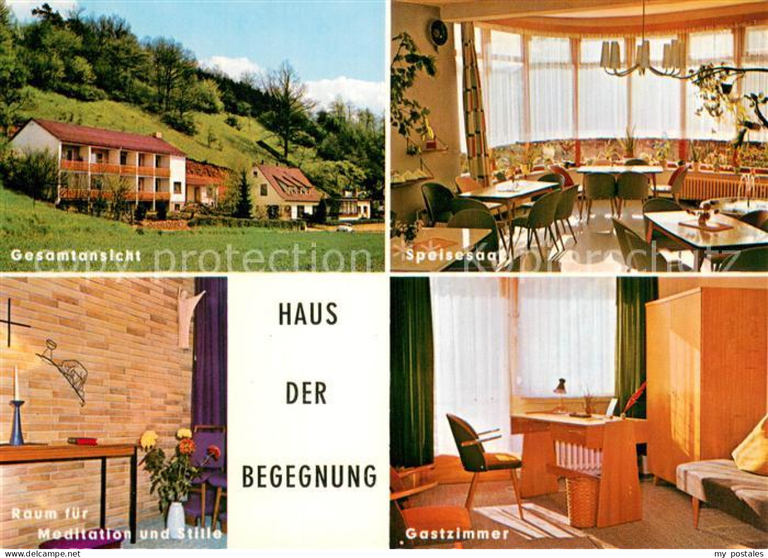 73744977 Rotenburg Fulda Haus Der Begegnung Speisesaal Meditationsraum Gastzimme - Autres & Non Classés