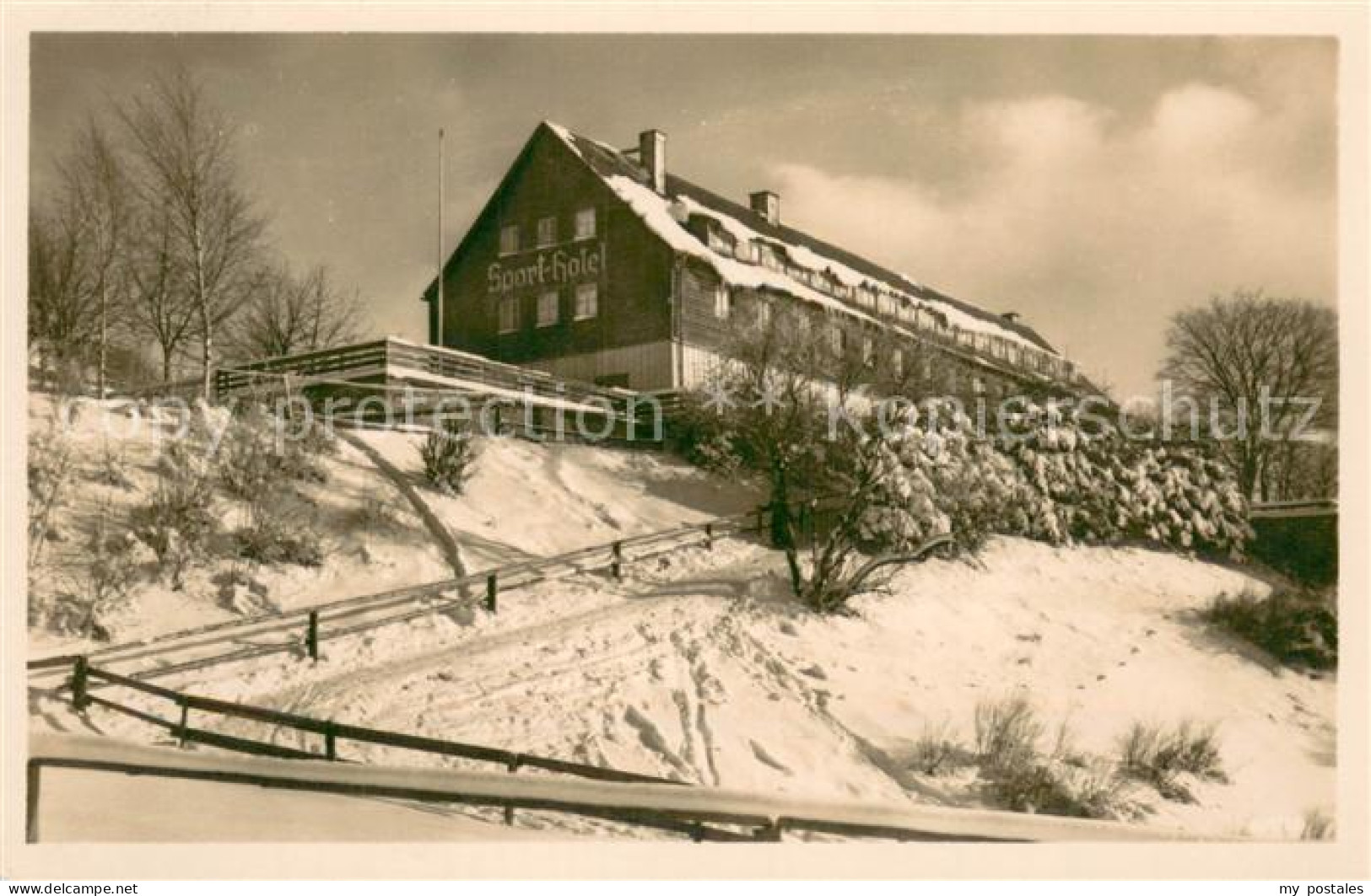 73744945 Sachsenberg-Georgenthal Arbeiter Erholungsheim Waldgut Aschberg Sachsen - Klingenthal