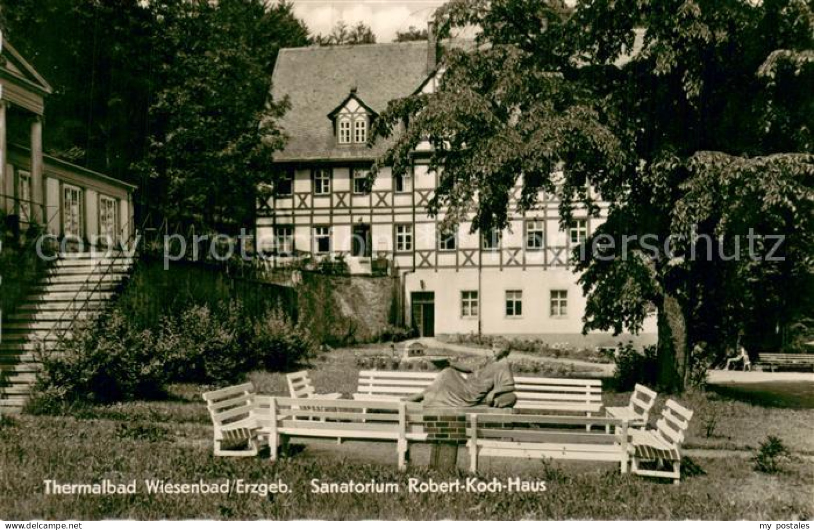 73744941 Wiesenbad Sanatorium Robert Koch Haus Wiesenbad - Andere & Zonder Classificatie