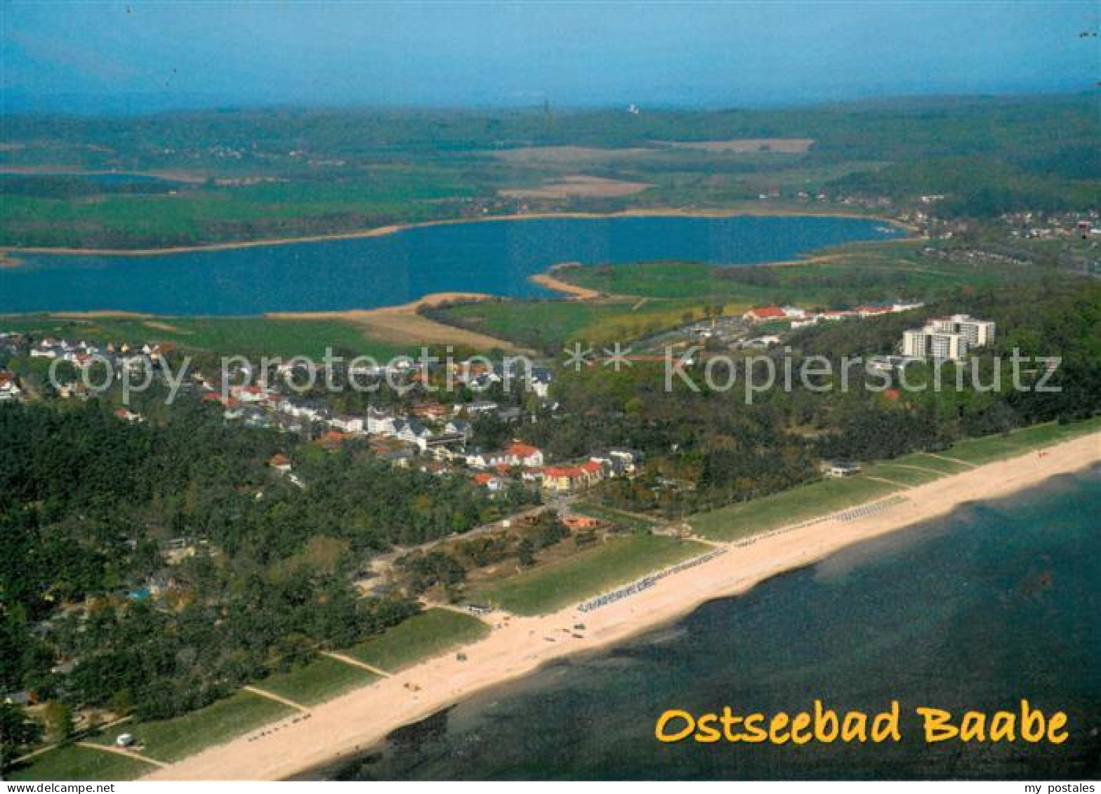 73744929 Baabe Ostseebad Ruegen Fliegeraufnahme Baabe Ostseebad Ruegen - Andere & Zonder Classificatie