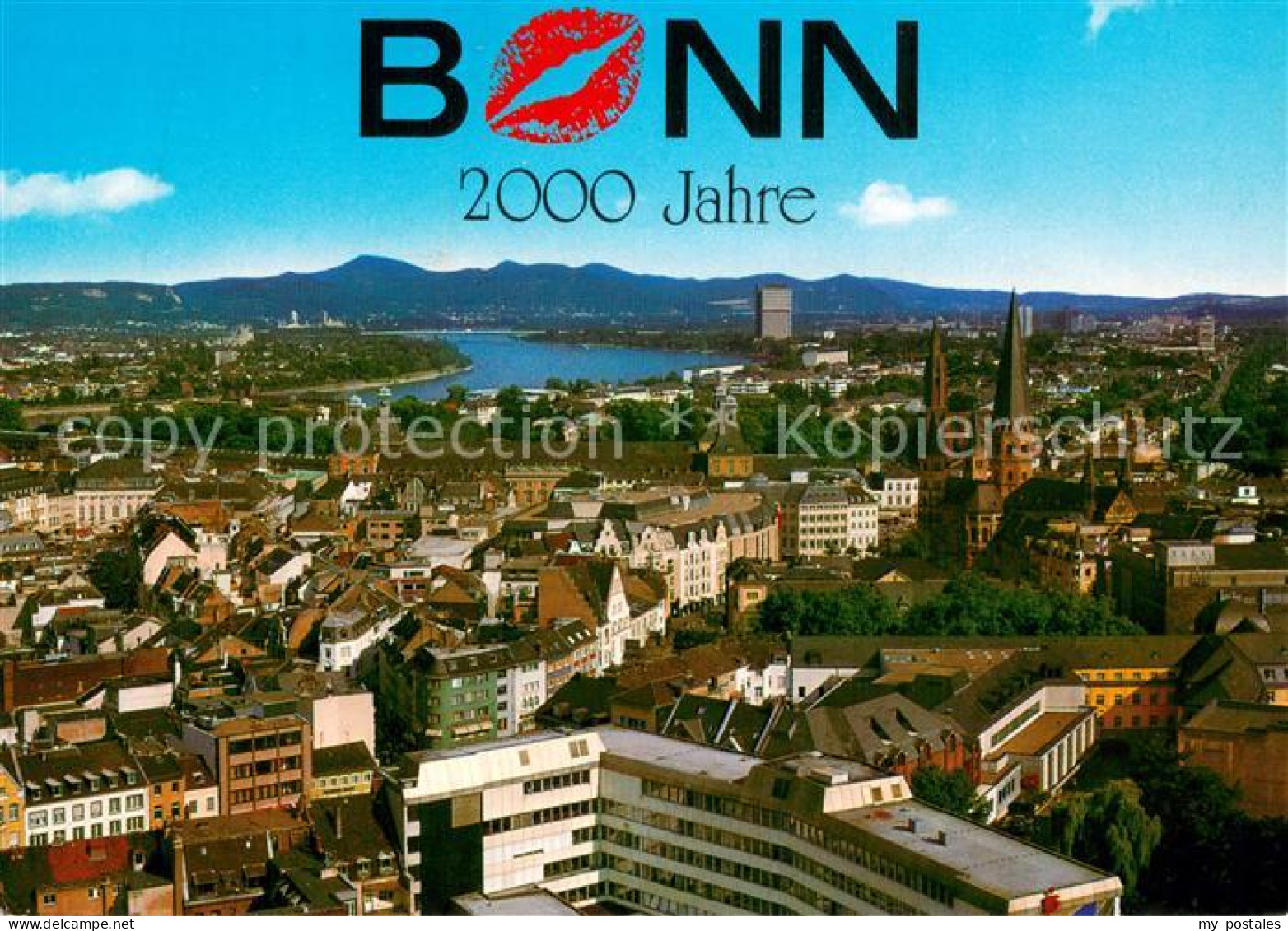 73744926 Bonn Rhein Panorama Mit Siebengebirge Bonn Rhein - Bonn