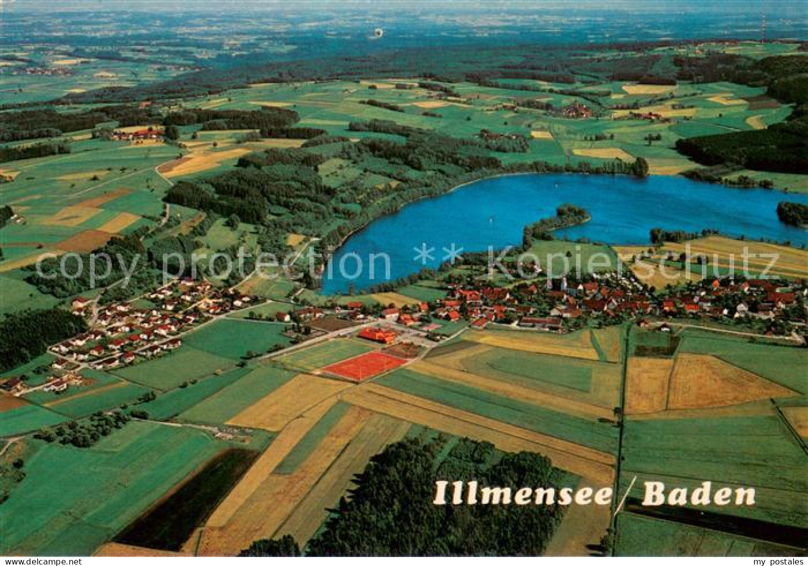 73744902 Illmensee Fliegeraufnahme Illmensee - Andere & Zonder Classificatie