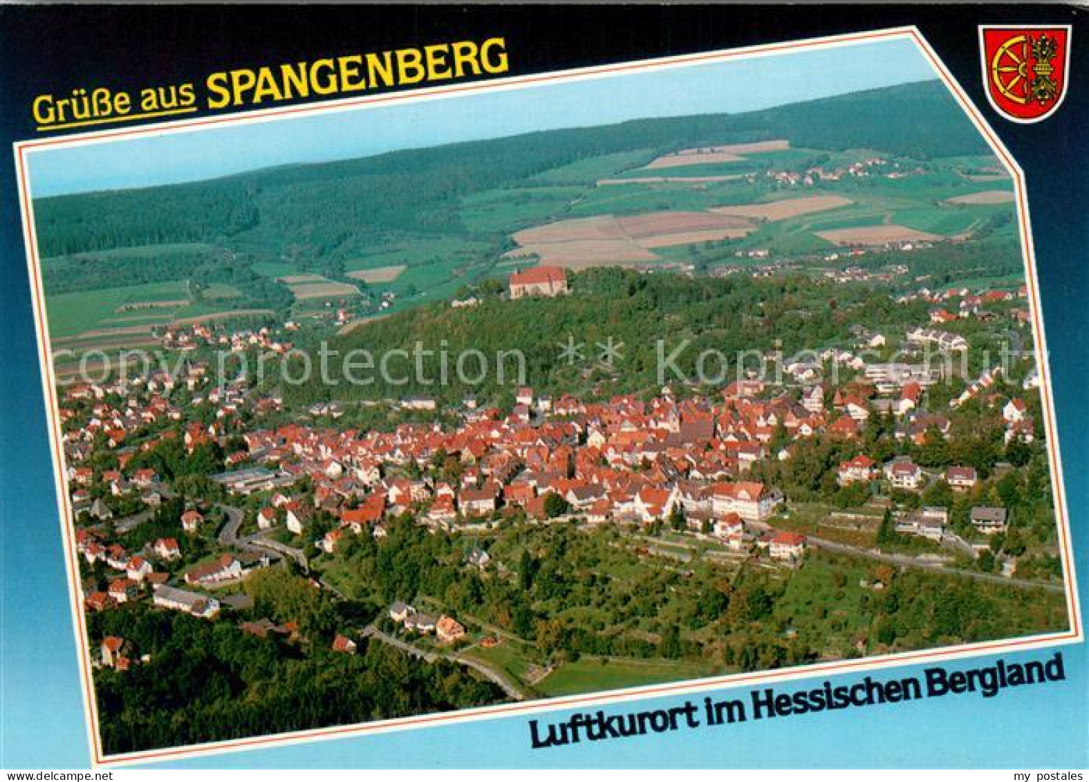 73744877 Spangenberg Hessen Fliegeraufnahme Spangenberg Hessen - Autres & Non Classés