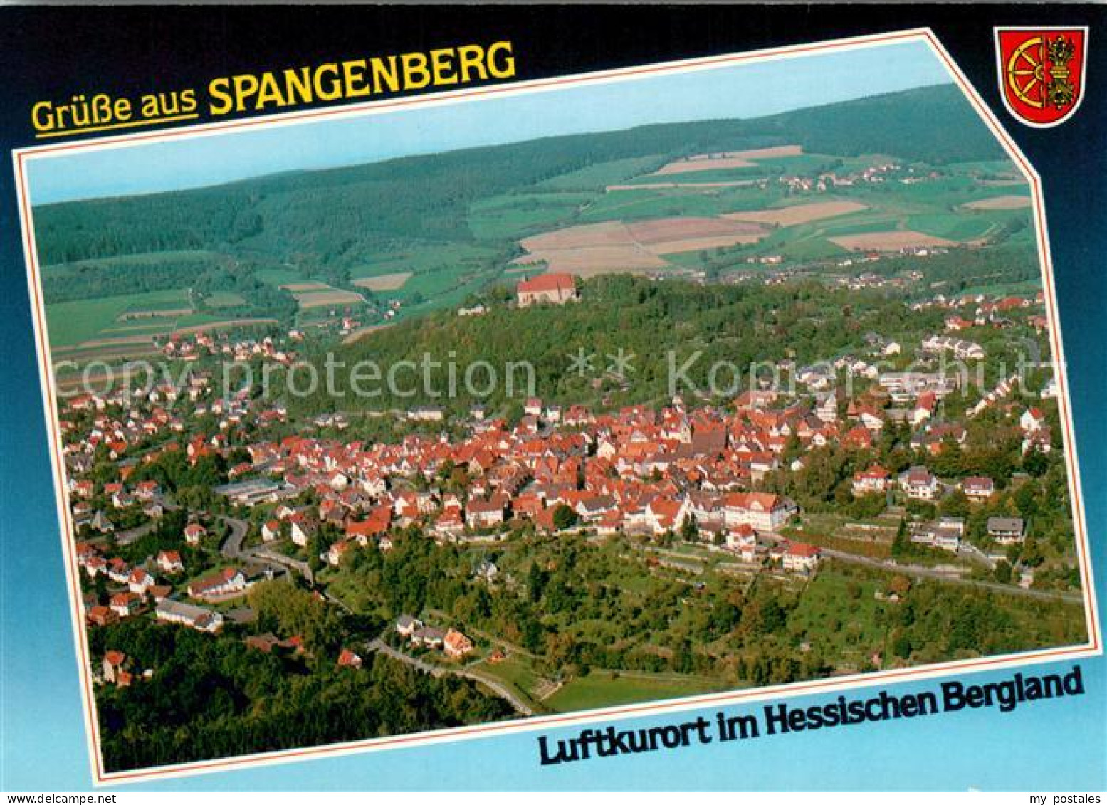 73744876 Spangenberg Hessen Fliegeraufnahme Spangenberg Hessen - Andere & Zonder Classificatie