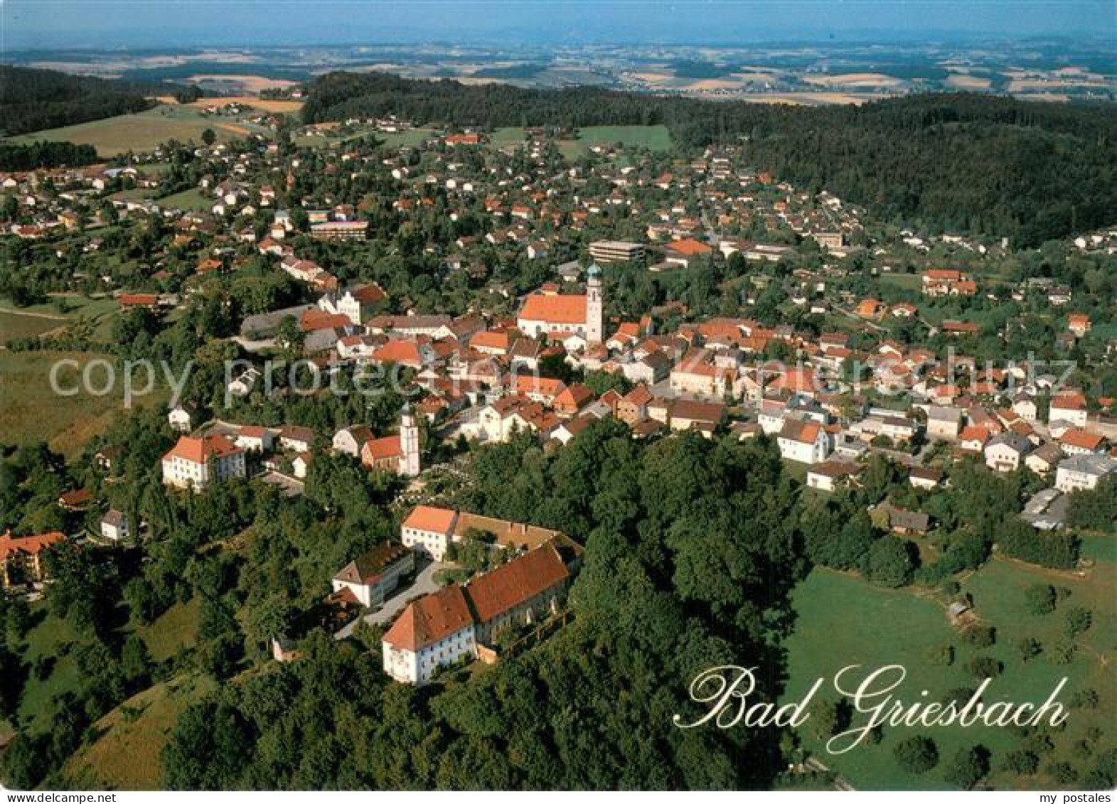 73744857 Bad Griesbach Rottal Fliegeraufnahme Bad Griesbach Rottal - Other & Unclassified