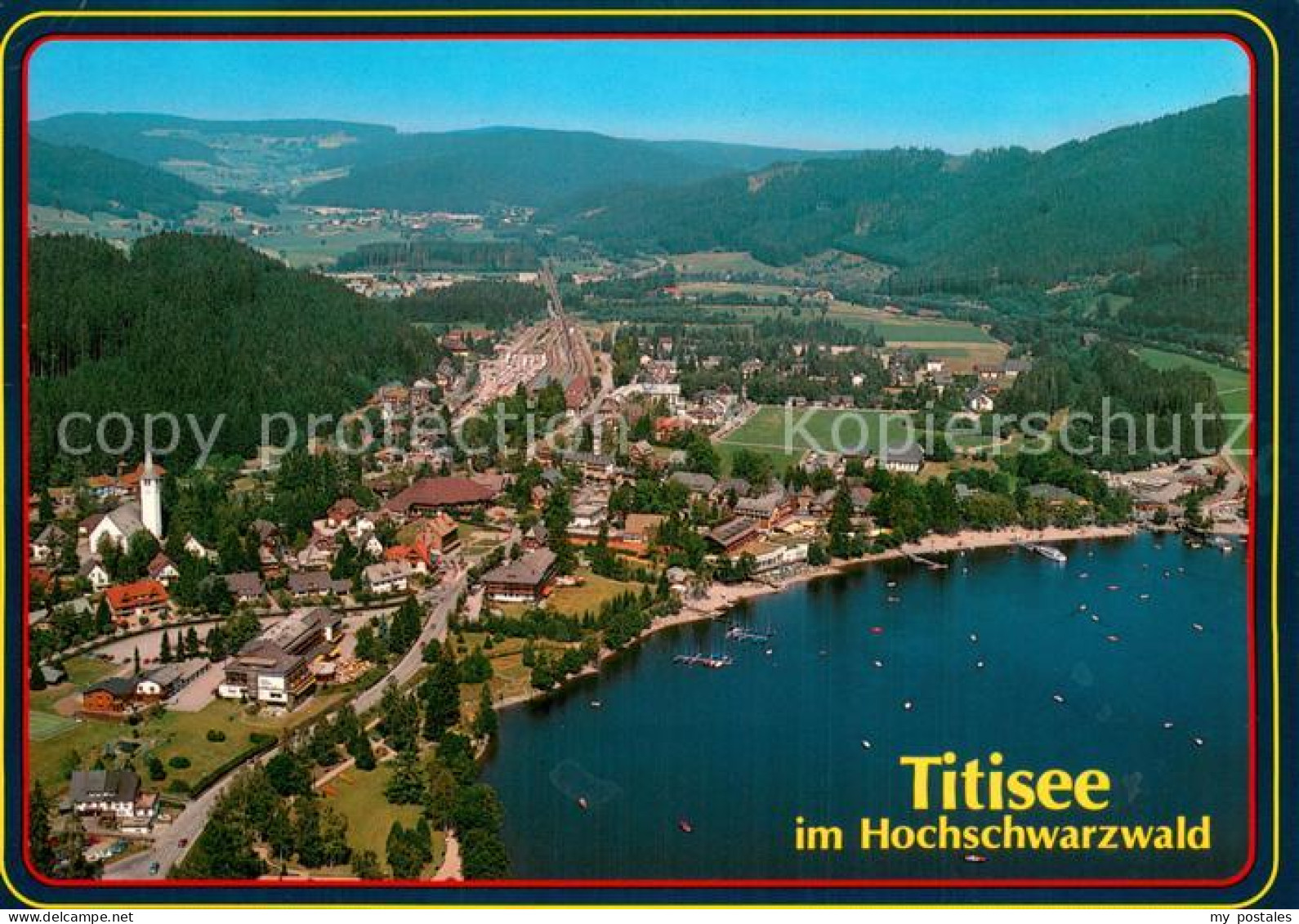 73744815 Titisee Im Hochschwarzwald Fliegeraufnahme Titisee - Titisee-Neustadt