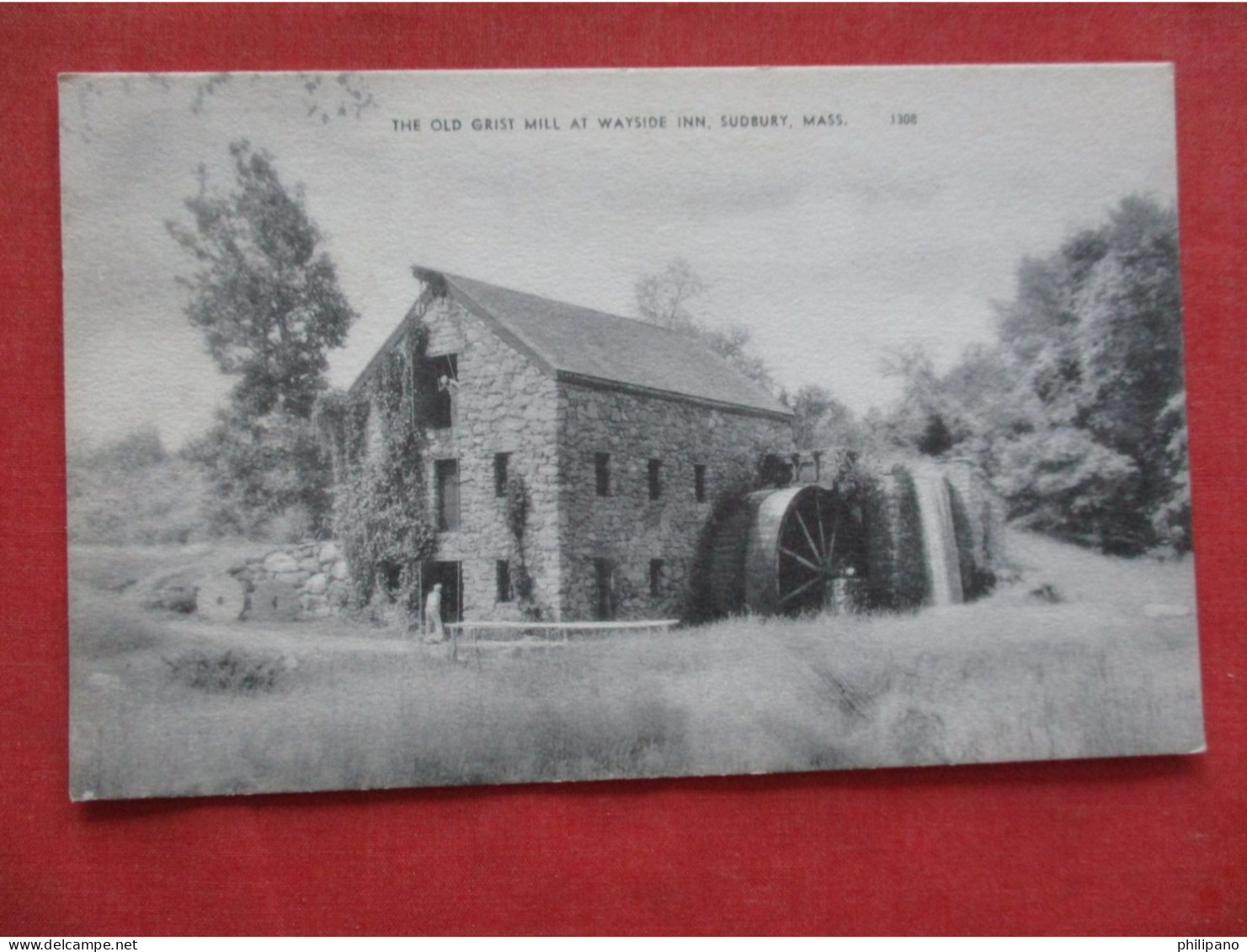 Old Grist Mill. Sudbury Massachusetts >   Ref 6395 - Other & Unclassified