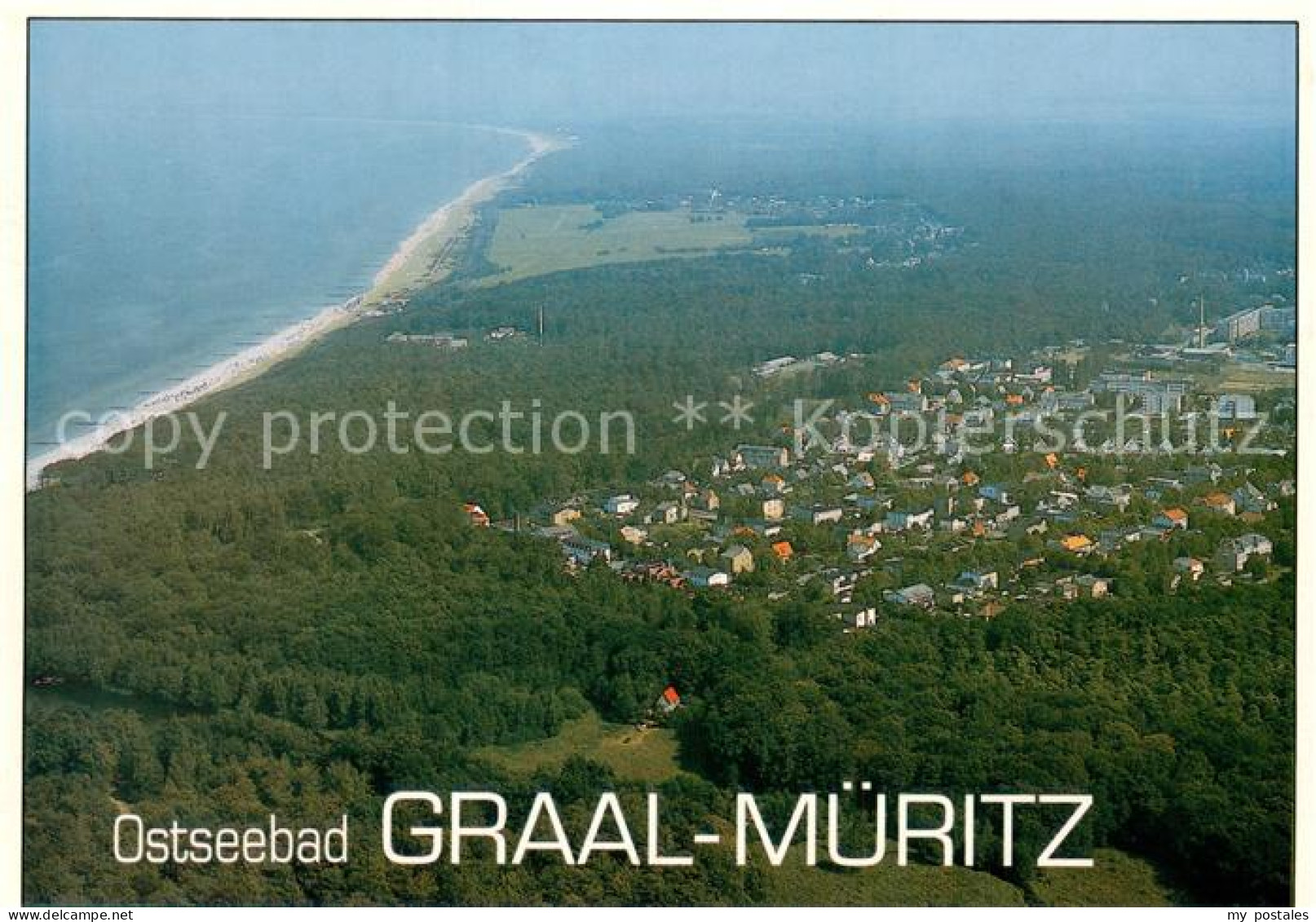 73744810 Graal-Mueritz Ostseebad Fliegeraufnahme Graal-Mueritz Ostseebad - Graal-Müritz