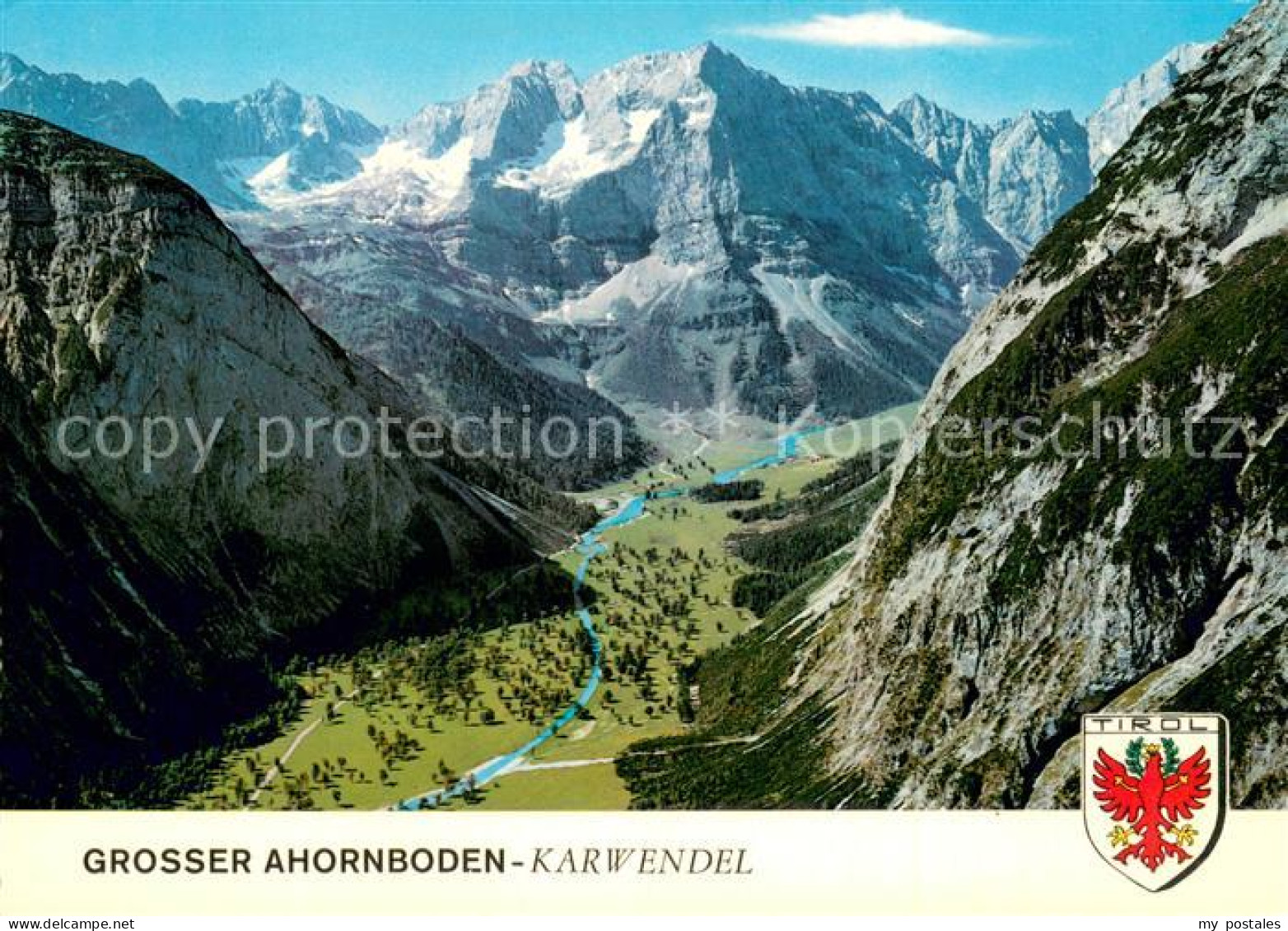 73744745 Grosser Ahornboden Karwendel Tirol Mit Eiskar Und Spitzkarspitze  - Other & Unclassified