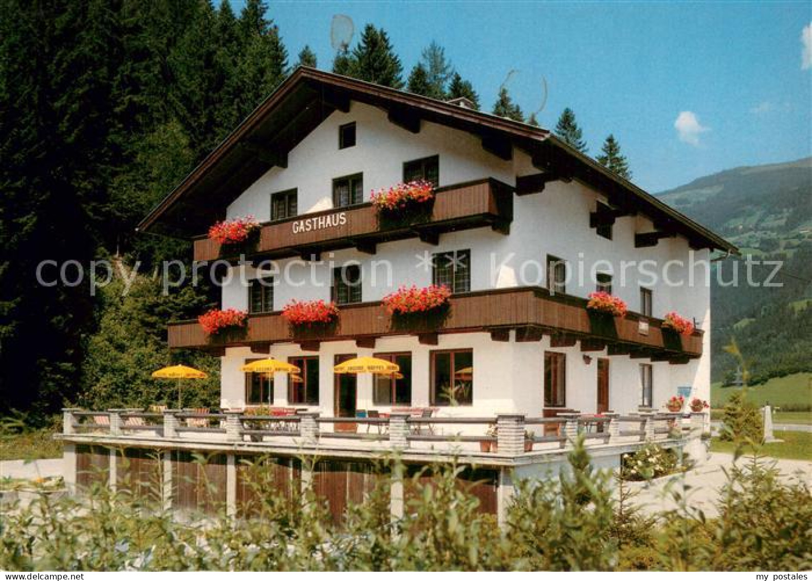 73744723 Aschau Zillertal Gasthaus Krapfenhaeusl Aussenansicht Aschau Zillertal - Other & Unclassified