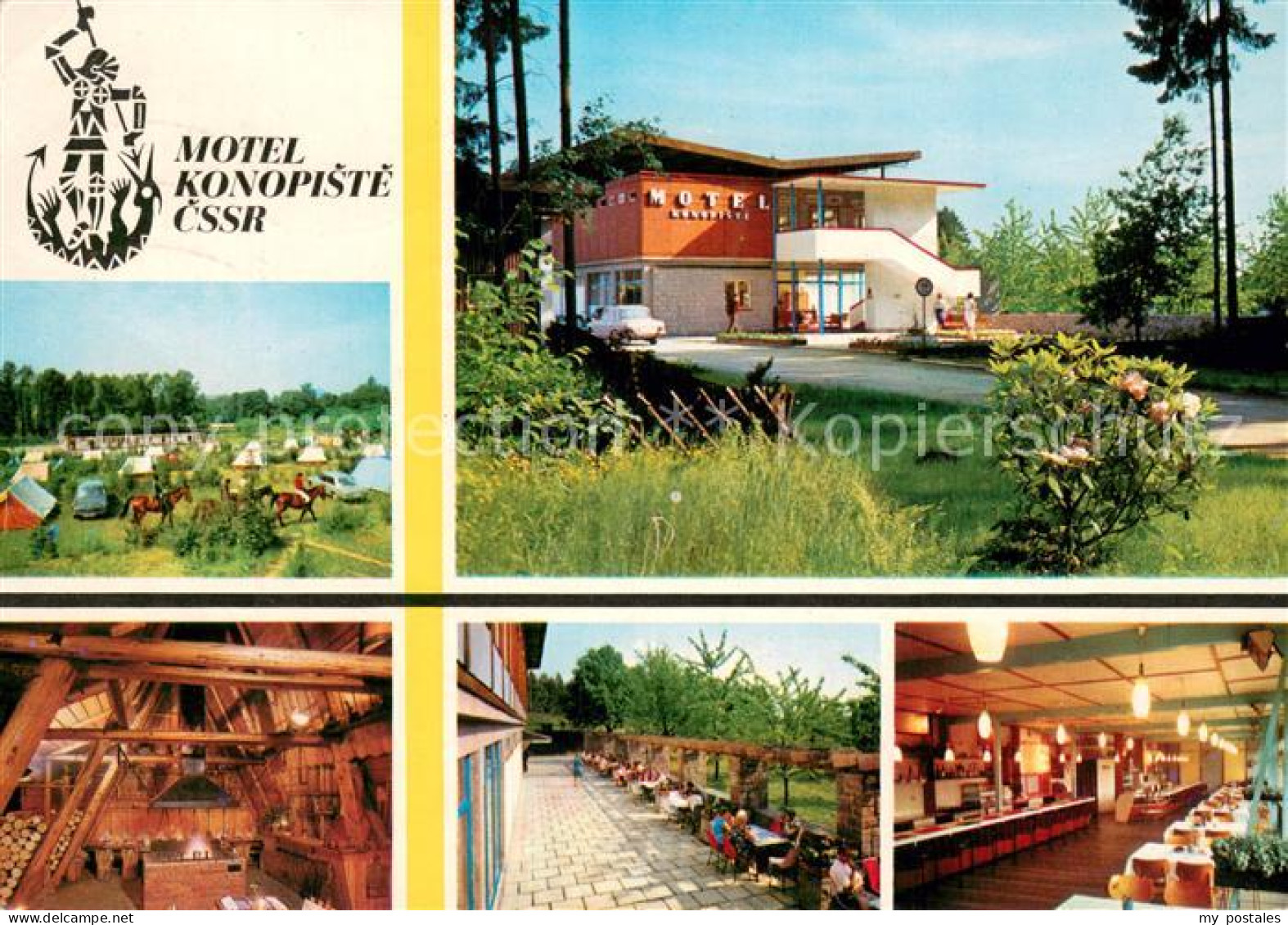 73744706 Konopiste CZ Motel Konopiste CssR  - Czech Republic