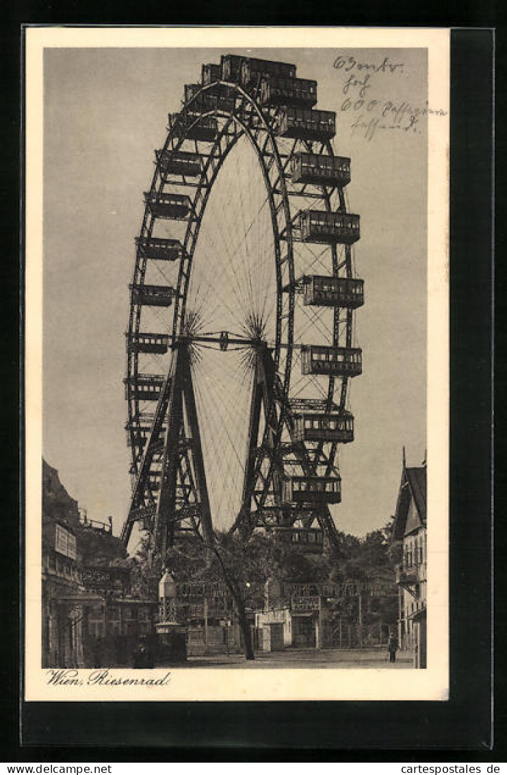 AK Riesenrad Im Wiener Prater  - Autres & Non Classés