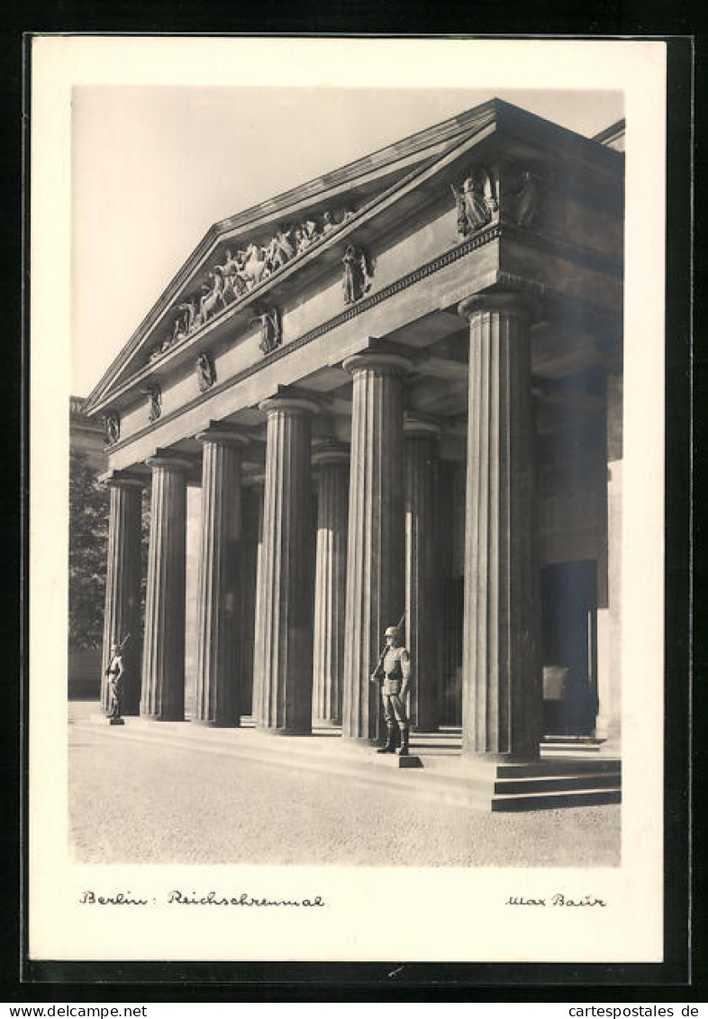 Foto-AK Max Baur: Berlin, Reichsehrenmal  - Sonstige & Ohne Zuordnung