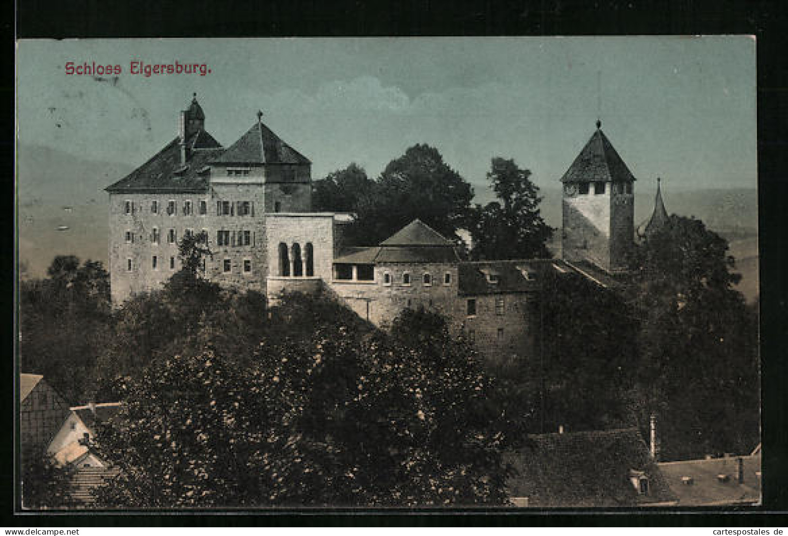 AK Bad Elgersburg, Ansicht Der Burg  - Elgersburg