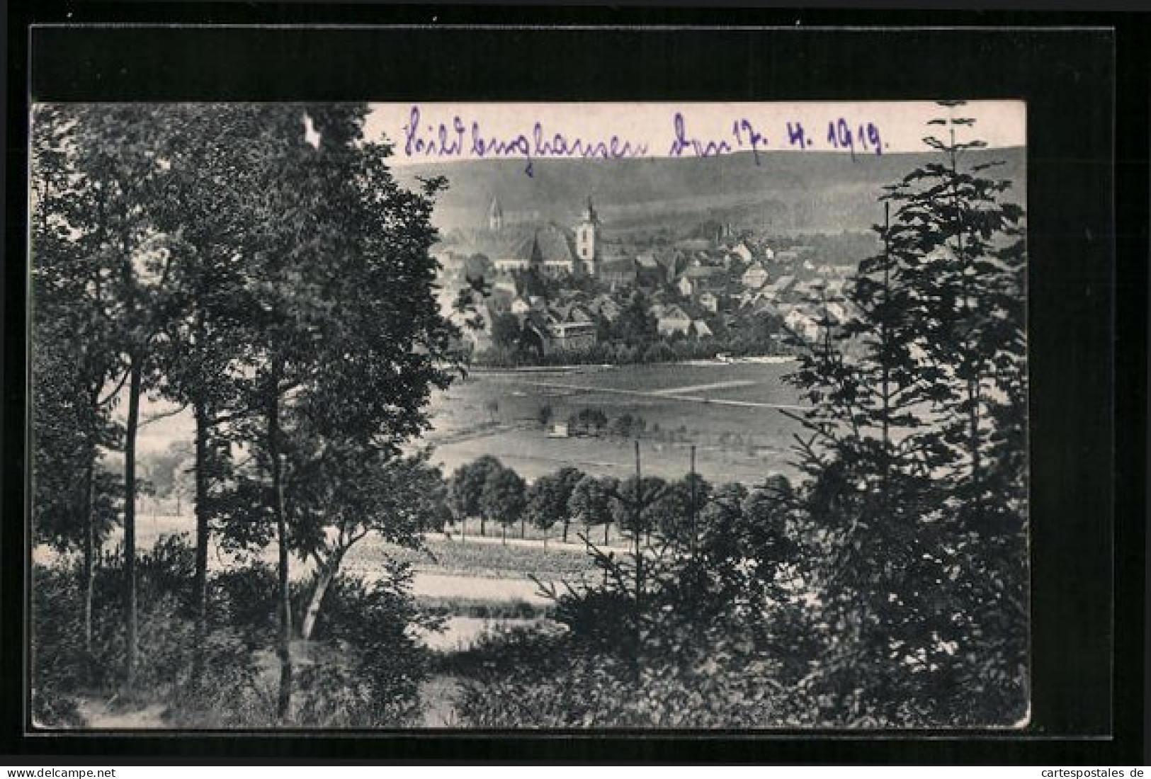 AK Hildburghausen, Blick Vom Krautberg  - Hildburghausen