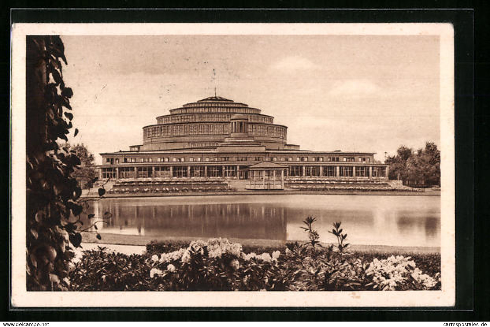 AK Breslau, Konzertgärten Der Terrassengaststätte An Der Jahrhunderthalle  - Schlesien