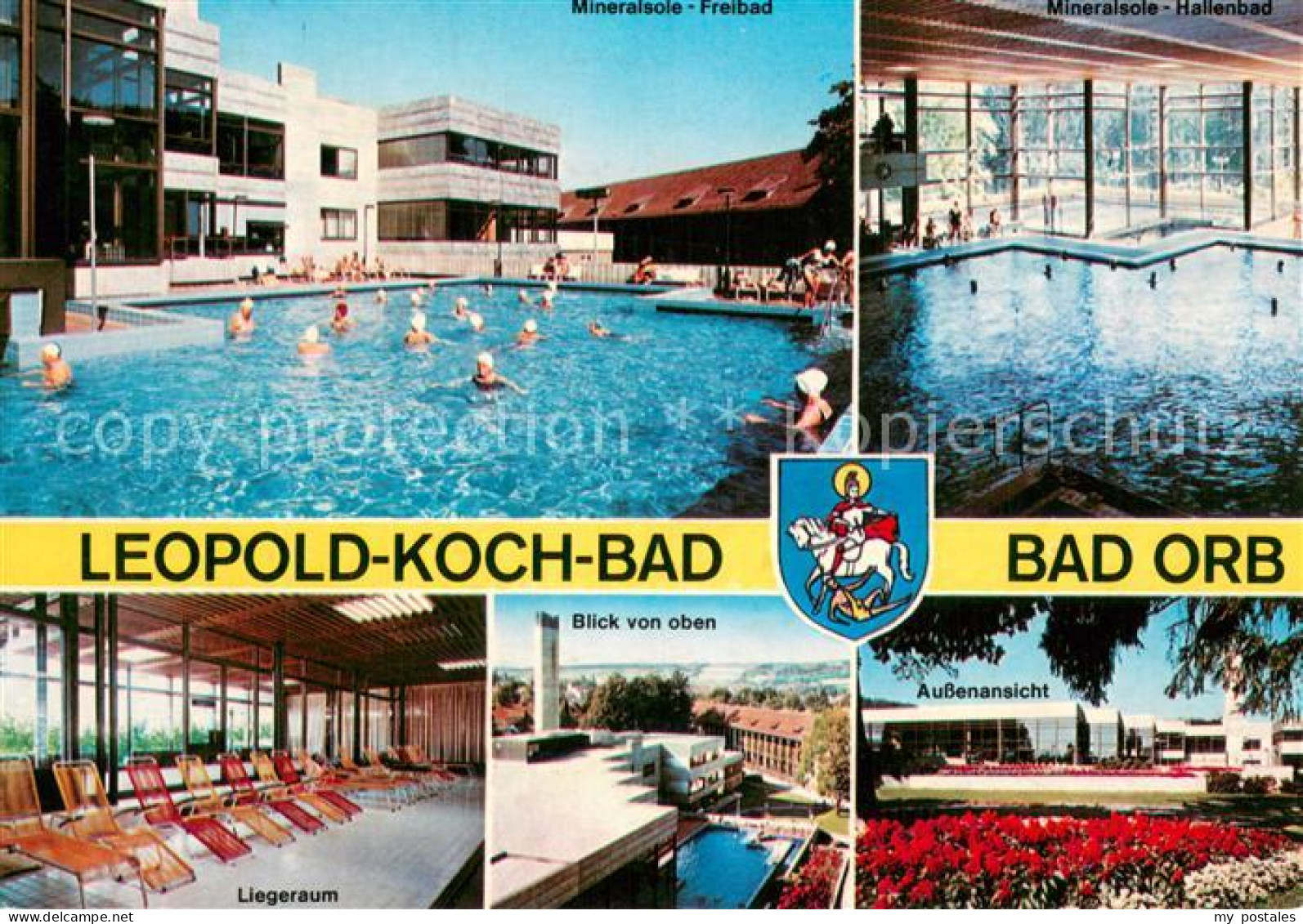 73744586 Bad Orb Leopold Koch Bad Freibad Hallenbad Liegeraum Park Bad Orb - Bad Orb
