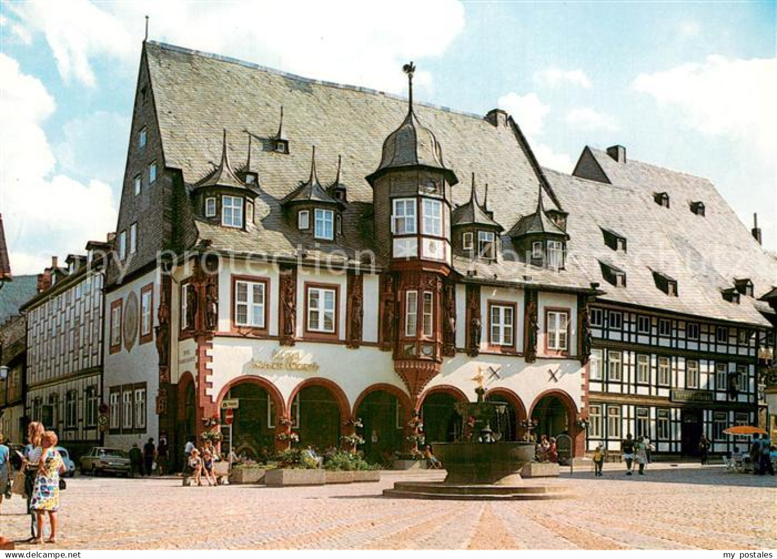 73744575 Goslar Marktplatz Mit Hotel Kaiserworth Fachwerkhaus Goslar - Goslar