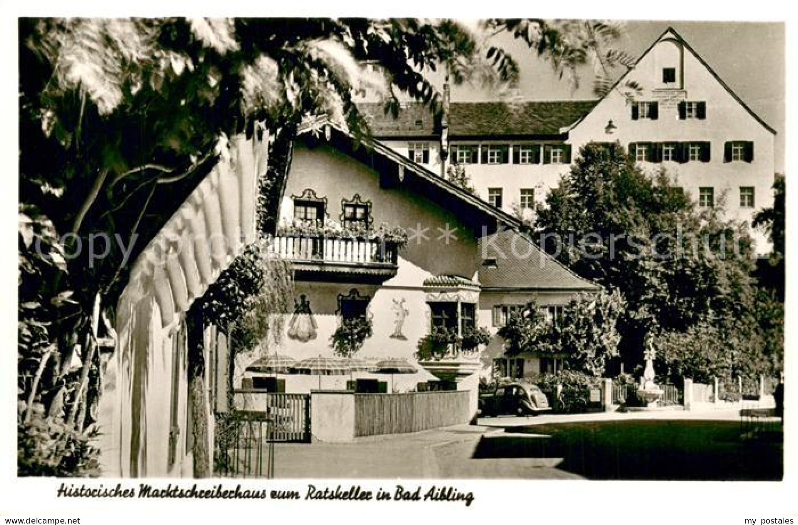 73744551 Bad Aibling Hist Marktschreiberhaus Zum Ratskeller  Bad Aibling - Bad Aibling