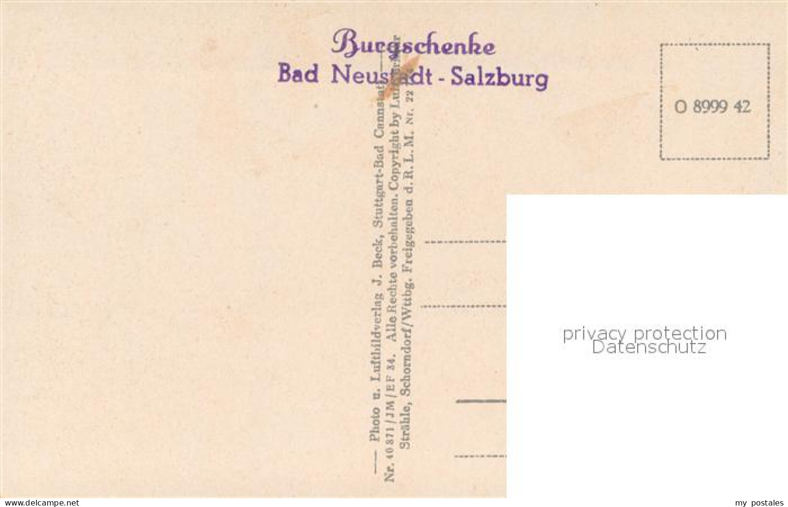 73744514 Bad Neustadt Burgschenke Salzburg Fliegeraufnahme Bad Neustadt - Other & Unclassified