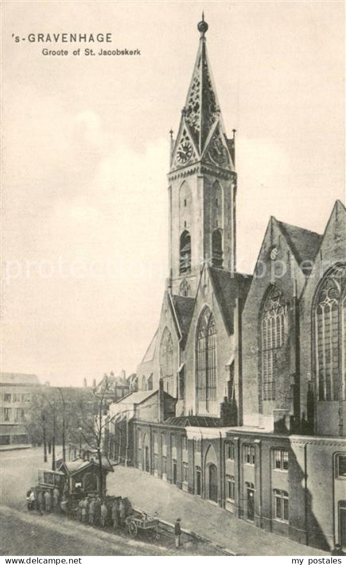 73744499 S-Gravenhage Groote Of St Jacobskerk S-Gravenhage - Other & Unclassified