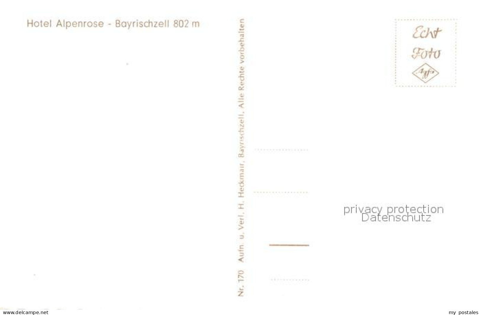 73744492 Bayrischzell Hotel Alpenrose Bayrischzell - Andere & Zonder Classificatie