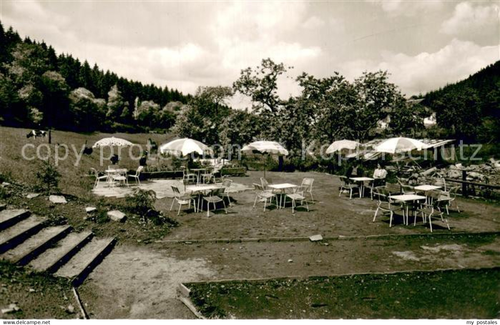 73744489 Fohlenplacken Hotel Alte Muehle Gartenterrasse Fohlenplacken - Holzminden