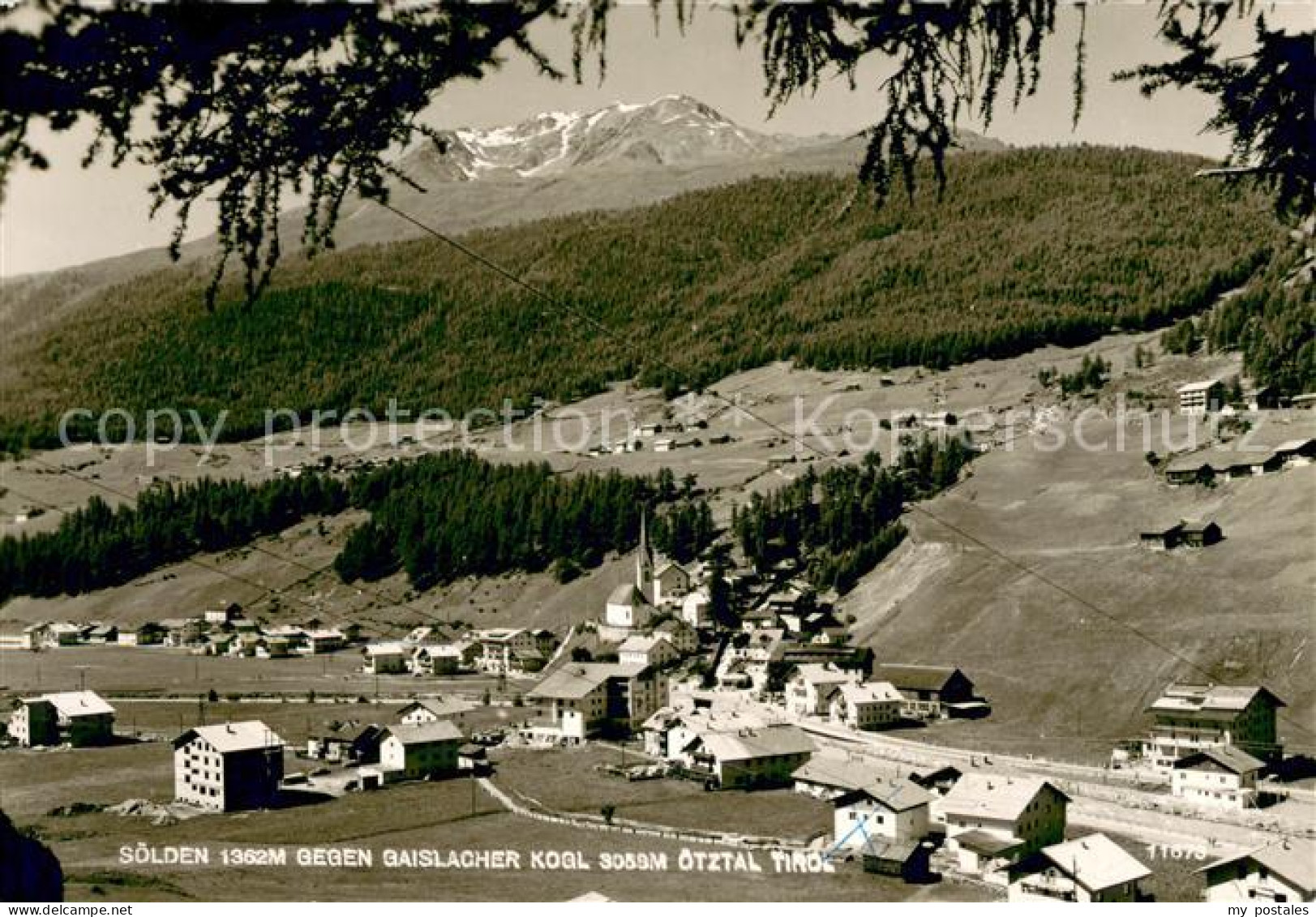 73744413 Soelden Oetztal Teilansicht M. Gaislacher Kogl Soelden Oetztal - Autres & Non Classés