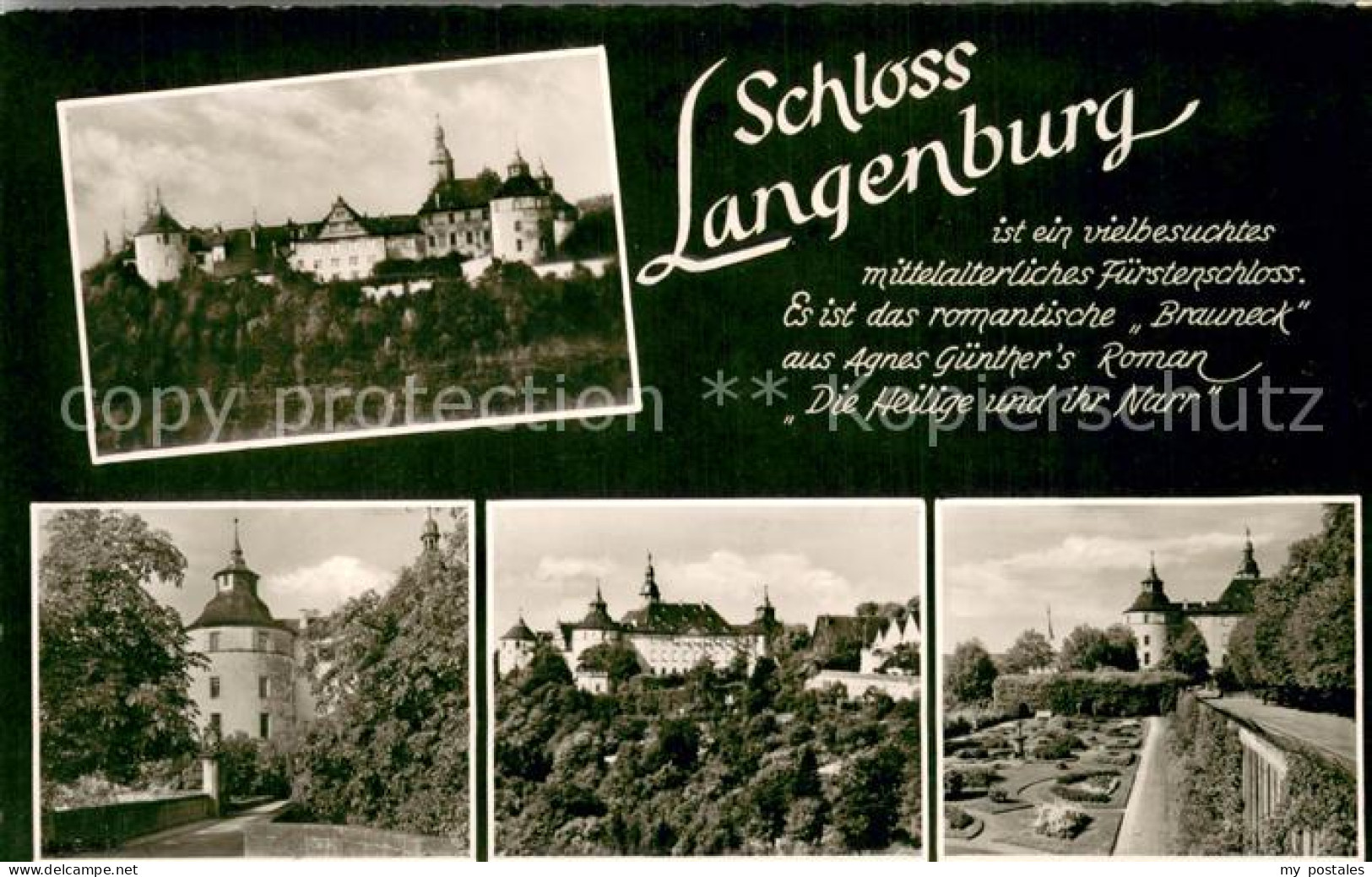 73744365 Langenburg Wuerttemberg Schloss Langenburg Details Langenburg Wuerttemb - Sonstige & Ohne Zuordnung