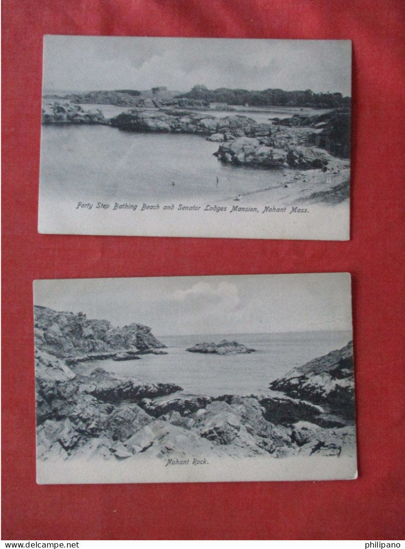 Lot Of 2 Cards Nahant. - Massachusetts > Ref 6395 - Other & Unclassified