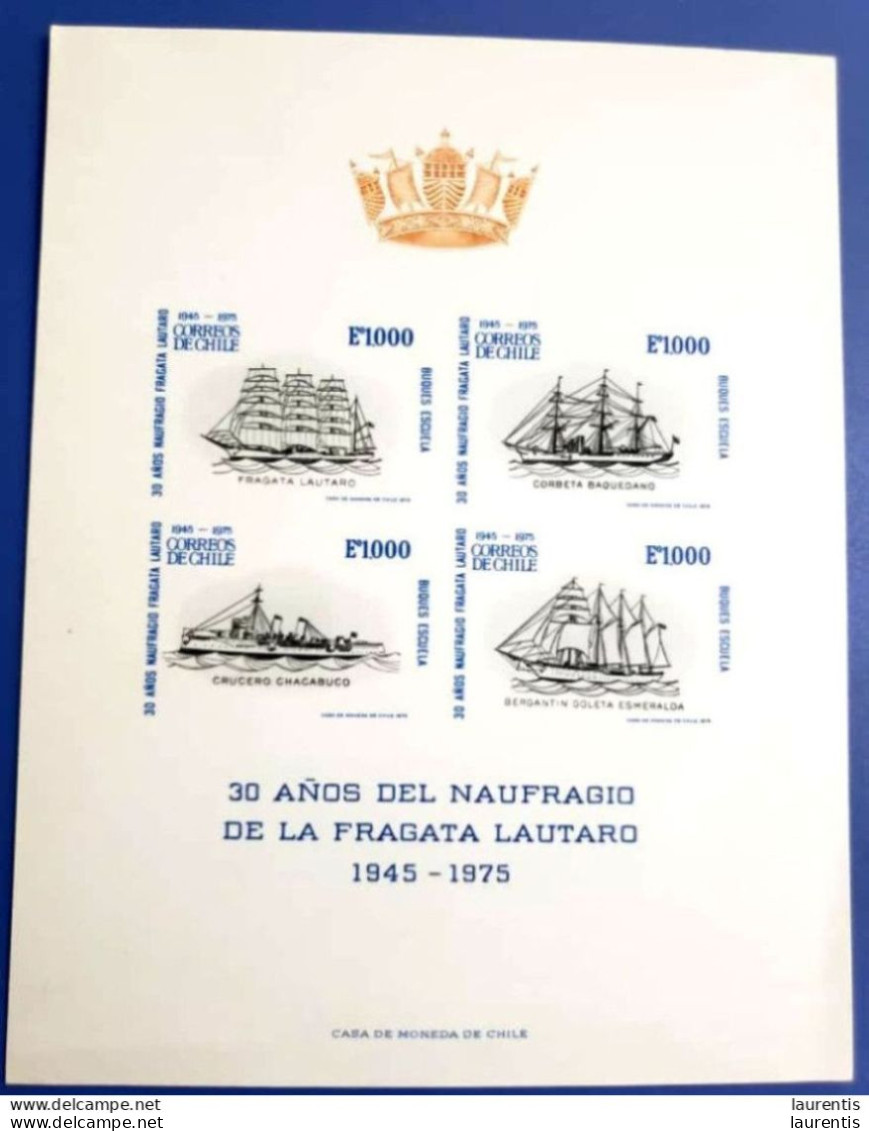 D2785  Ships - Bateaux - Chile Yv B21 MNH - See Description - 7,85 - 140~250 -- D7-10-25-20 - Barcos