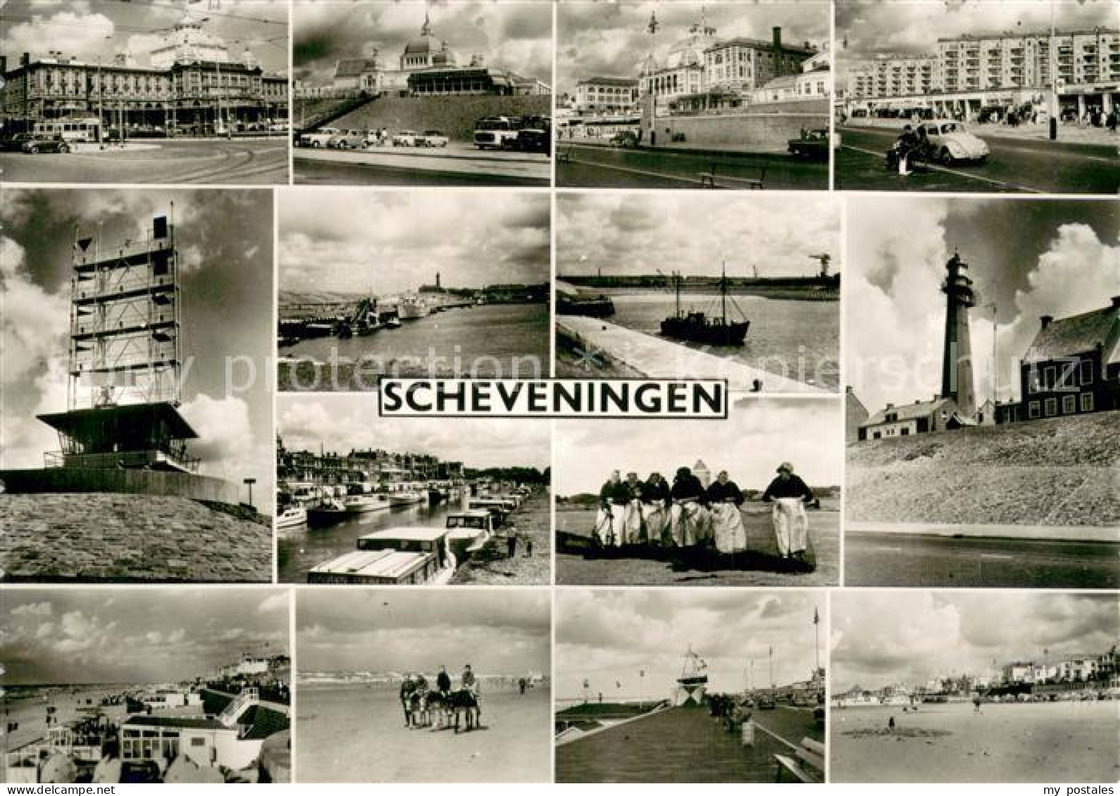 73744235 Scheveningen Teilansichten Hafen Strand Leuchtturm Scheveningen - Other & Unclassified