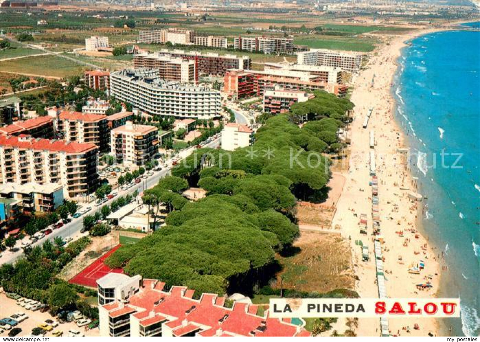 73744210 Salou ES La Pineda Fliegeraufnahme  - Andere & Zonder Classificatie