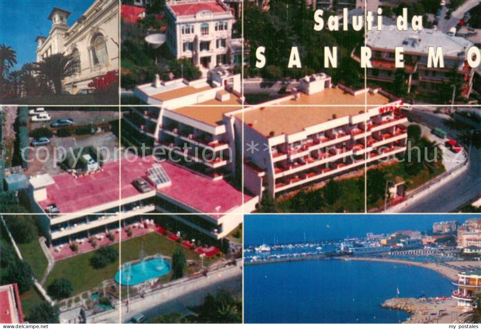 73744197 Sanremo Suite Hotel Nyala Fliegeraufnahme Sanremo - Autres & Non Classés