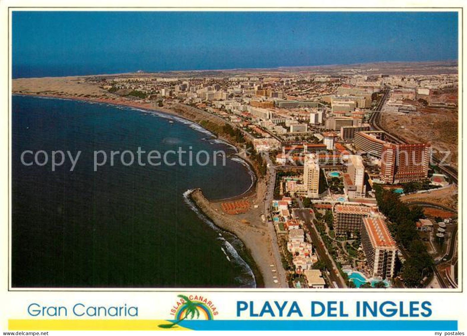73744194 Playa Del Ingles Vista Desde El Avion Playa Del Ingles - Andere & Zonder Classificatie