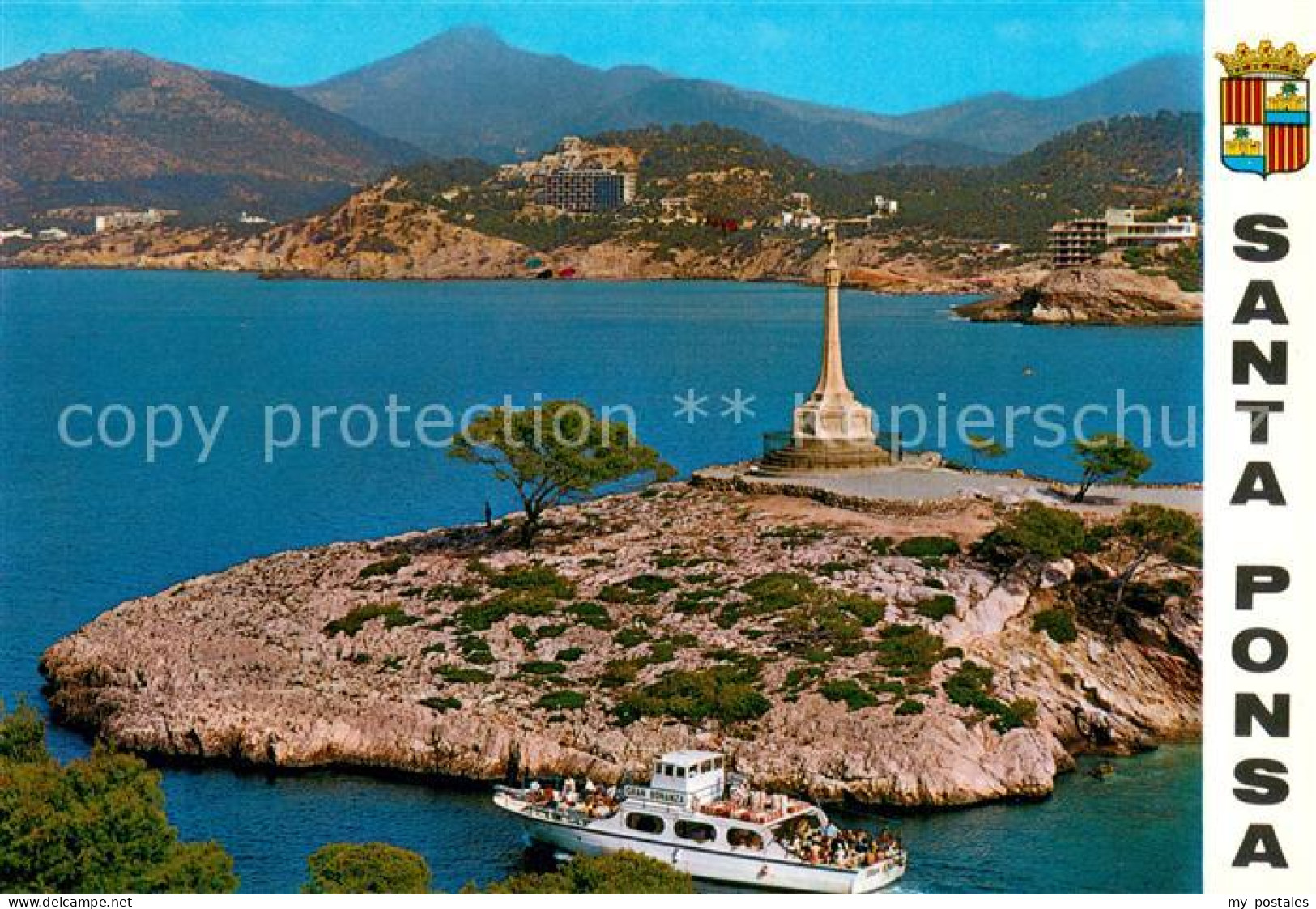 73744156 Santa Ponsa Mallorca Islas Baleares Monumento Al Desembarco Del Ray Jai - Andere & Zonder Classificatie