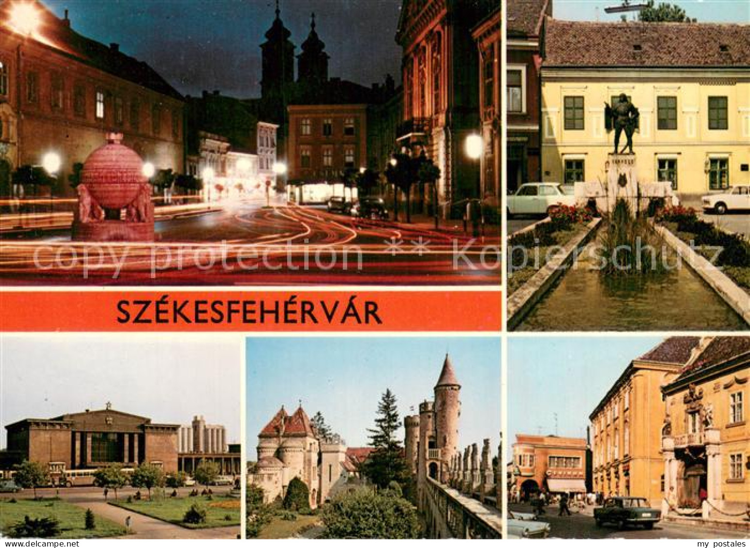 73744142 Szekesfehervar HU Orts Und Teilansichten  - Hongrie