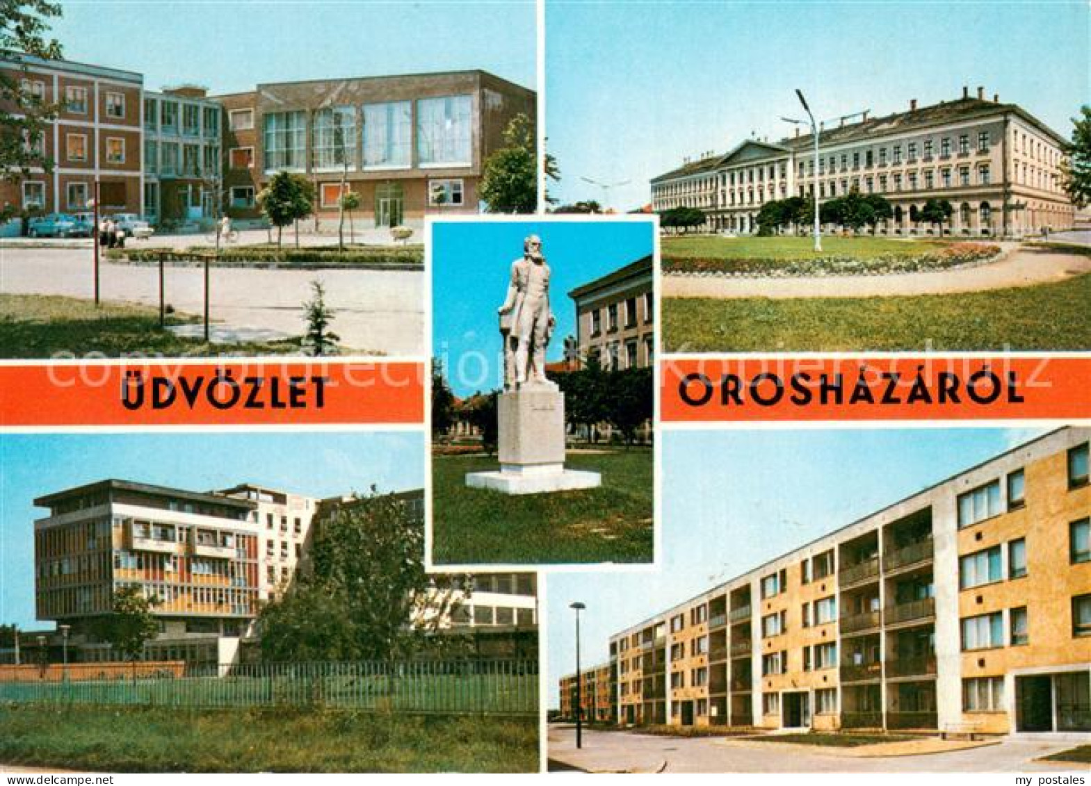73744134 Oroshaza HU Teilansichten Statue  - Ungarn