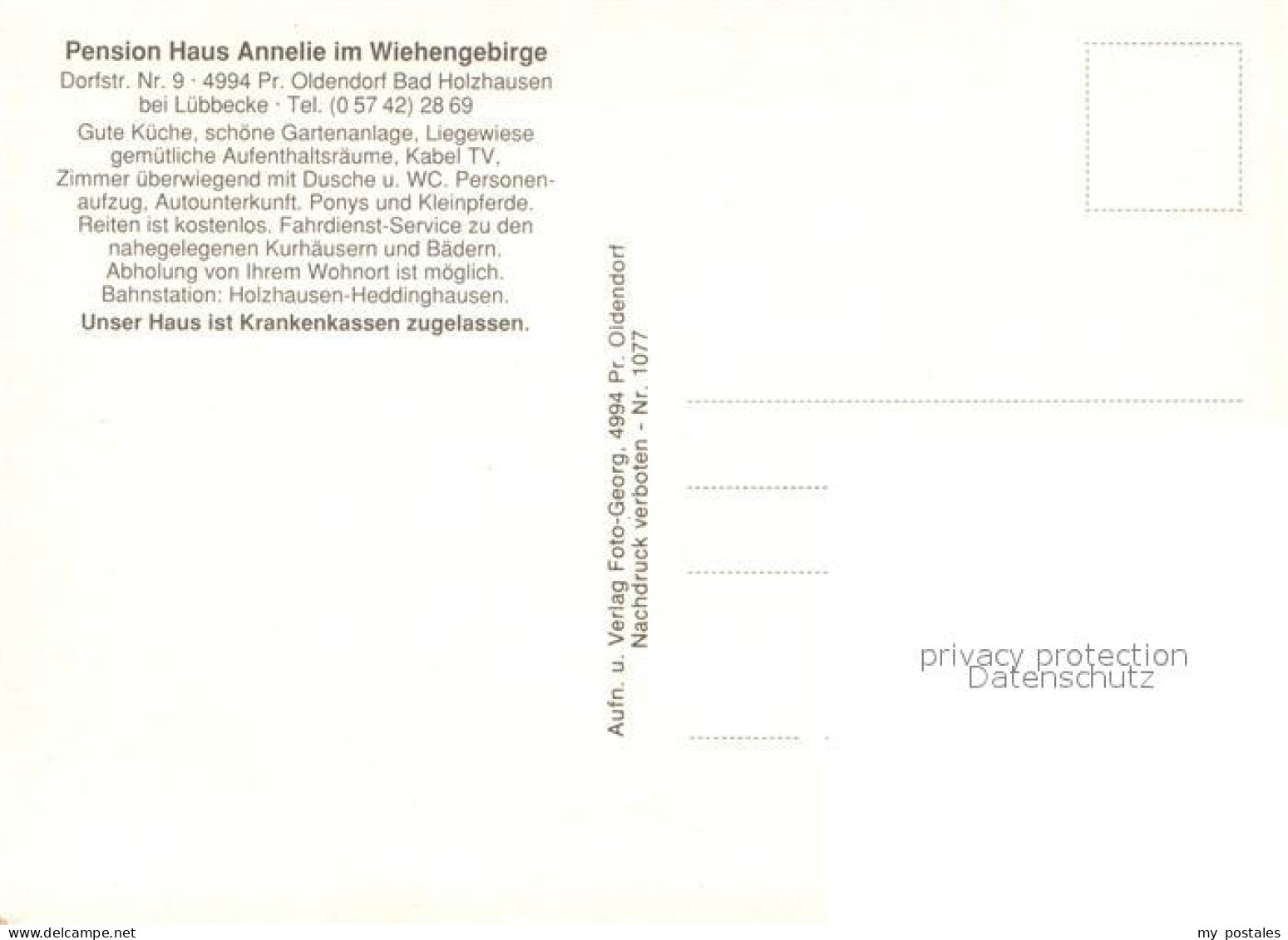 73744112 Bad Holzhausen Luebbecke Pension Haus Annelie Pferdewagen Freiterrasse  - Getmold