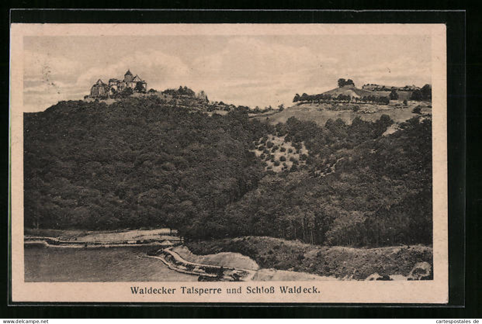 AK Waldeck, Talsperre Und Schloss Waldeck  - Waldeck