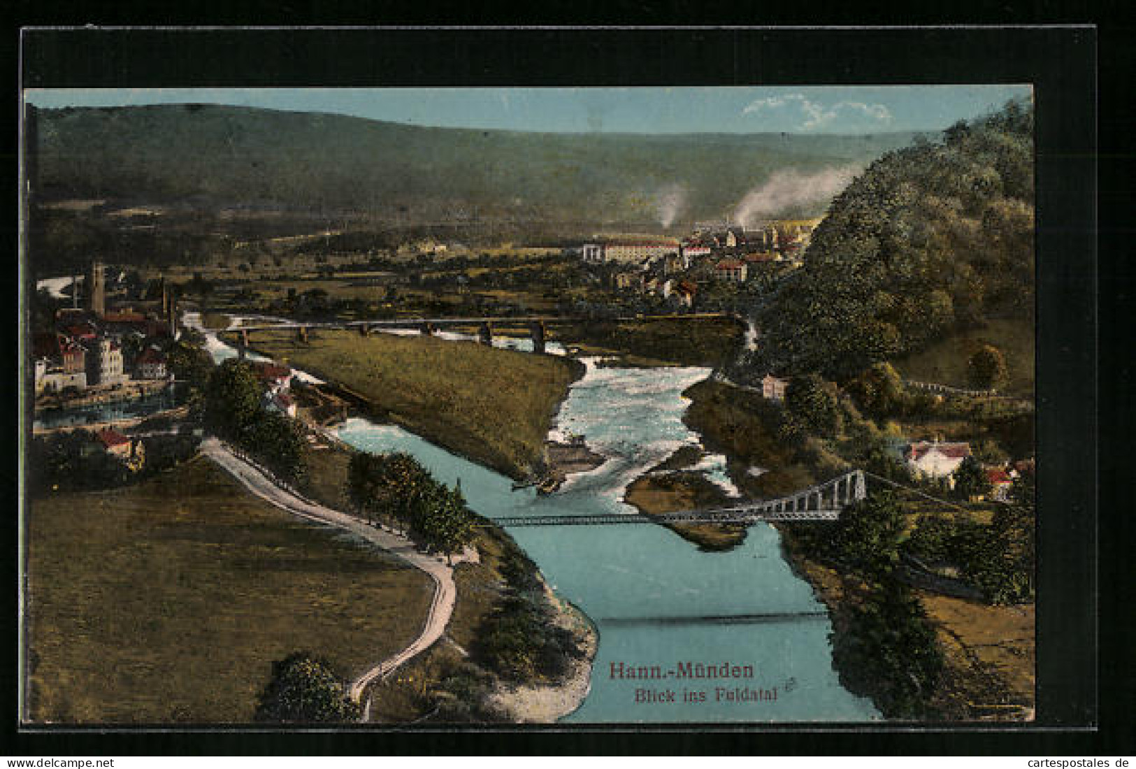 AK Hann.-Münden, Blick Ins Fuldatal  - Hannoversch Muenden