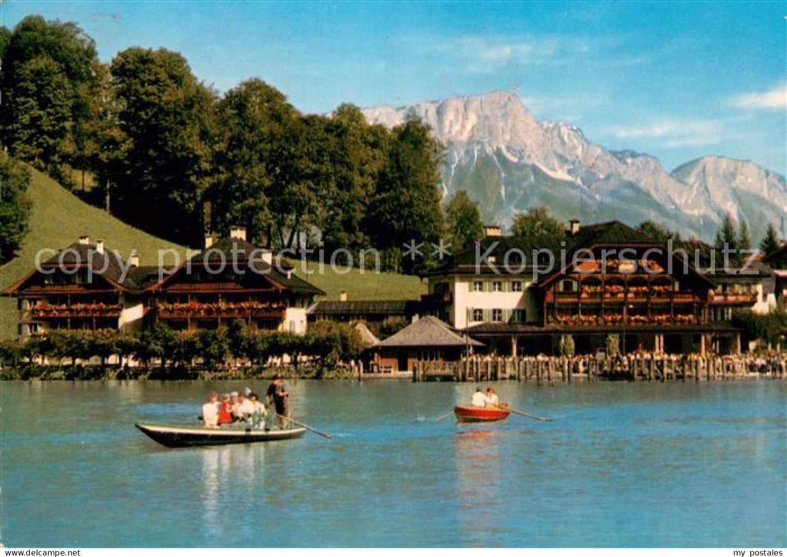 73744097 Koenigssee Hotel Schiffmeister Seepartie Koenigssee - Andere & Zonder Classificatie