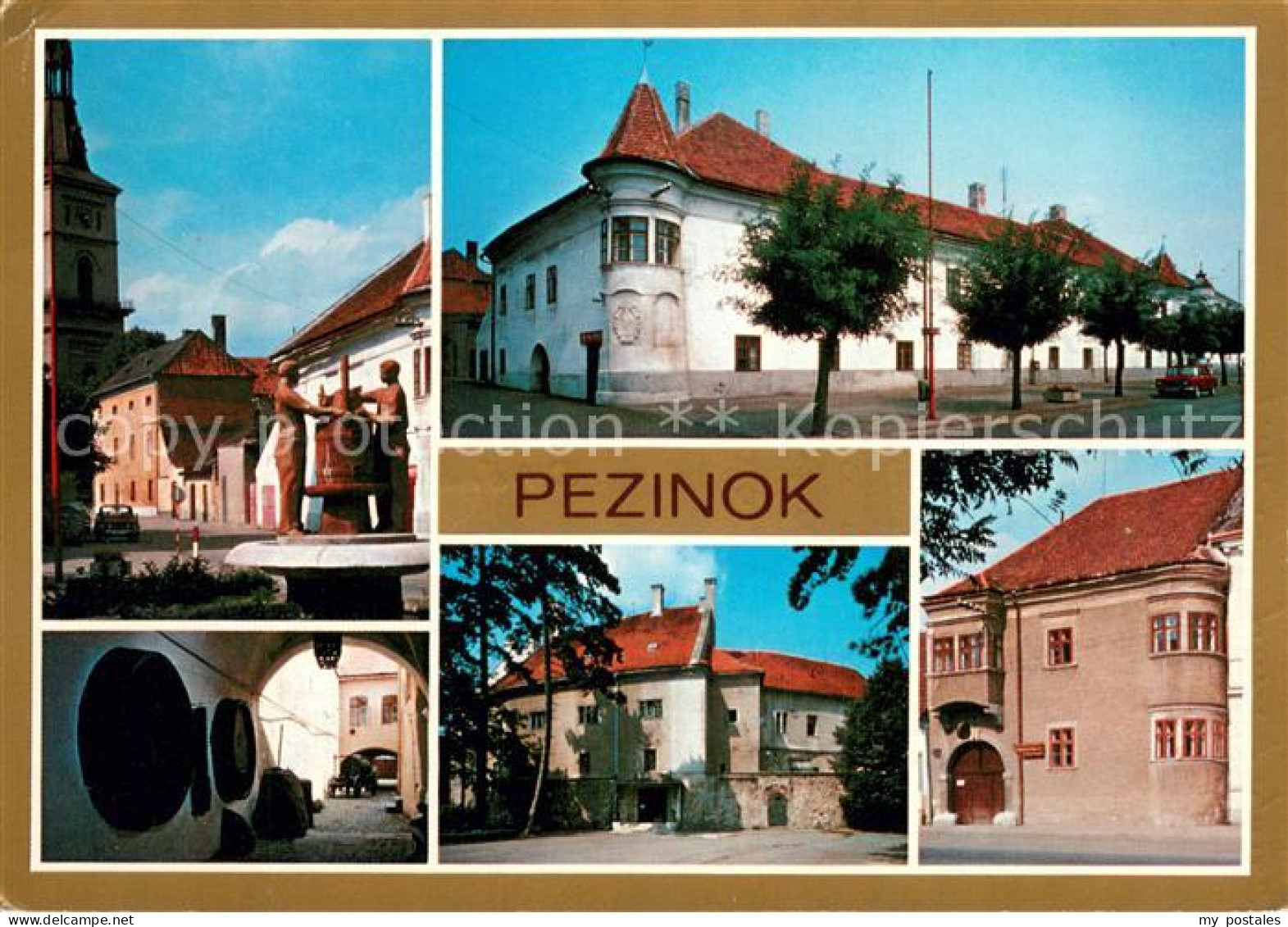 73744088 Pezinok Boesing Slovakia Namesti Hudobna Skola Vchod Do Malokarpatskeho - Slovaquie