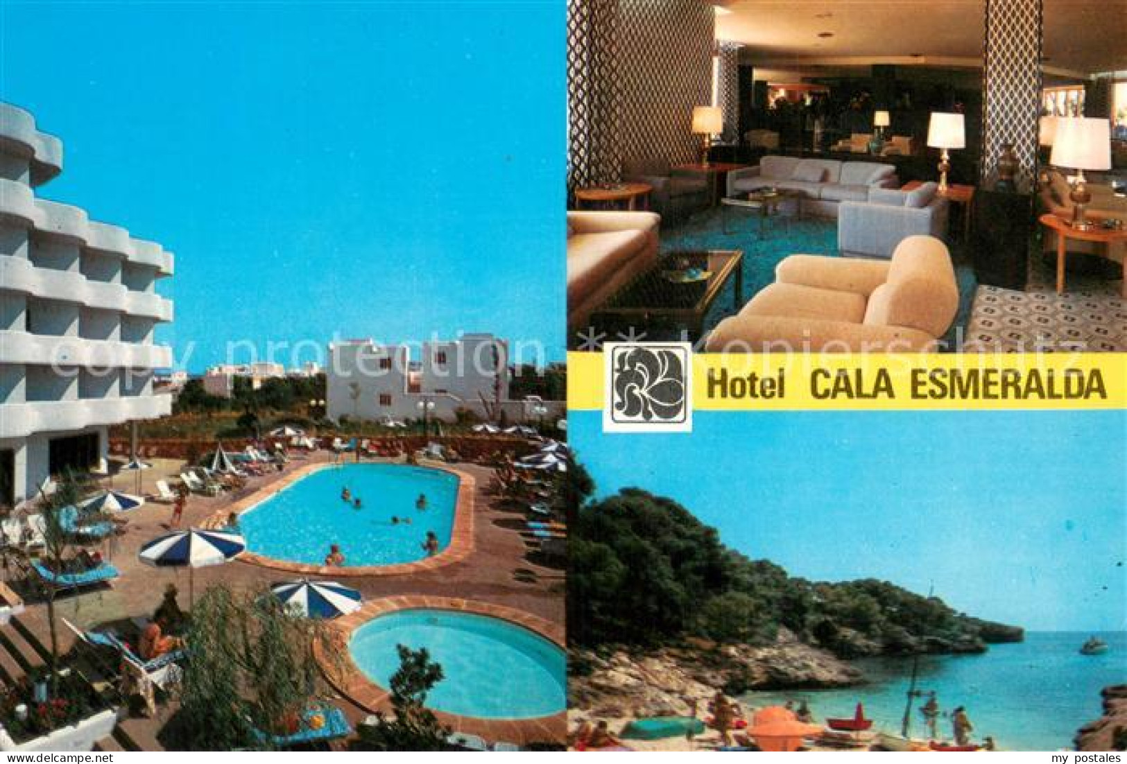 73743953 Santanyi Islas Baleares Hotel Cala Esmeralda Pool Foyer Strand Santanyi - Andere & Zonder Classificatie
