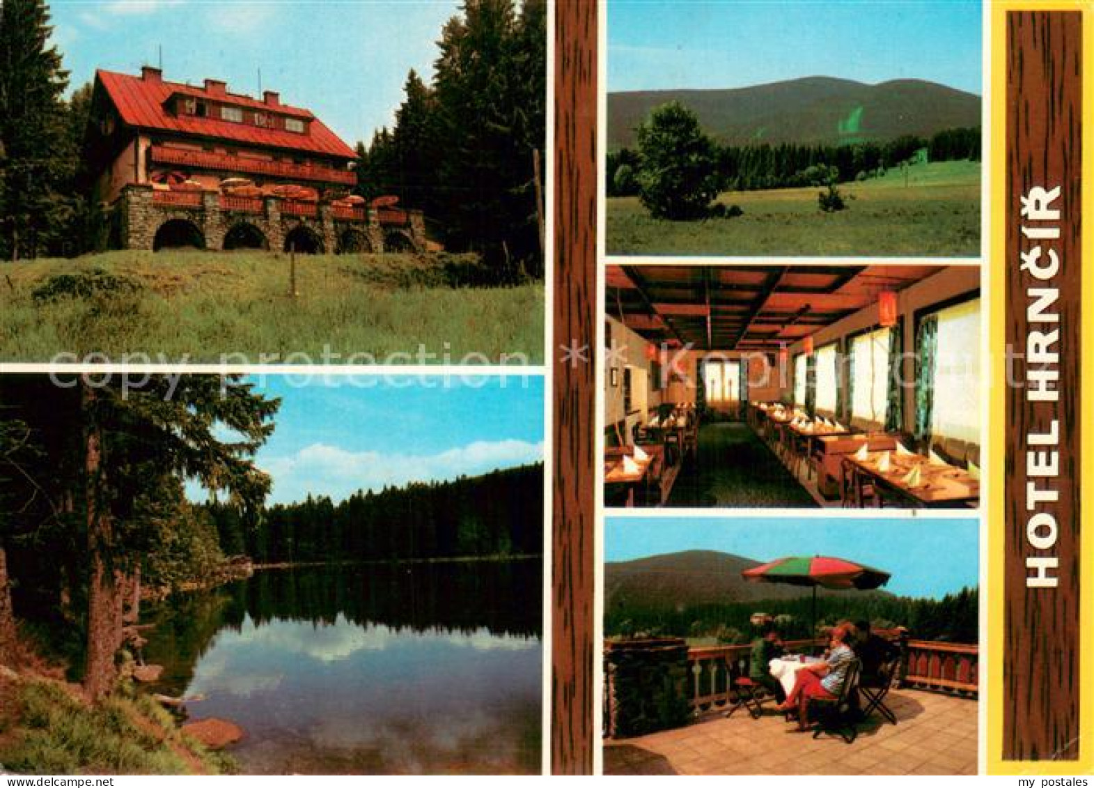 73743822 Spicak Hotel Hrncir Cerne Jezero Seepartie Gaststube Terrasse Spicak - Czech Republic