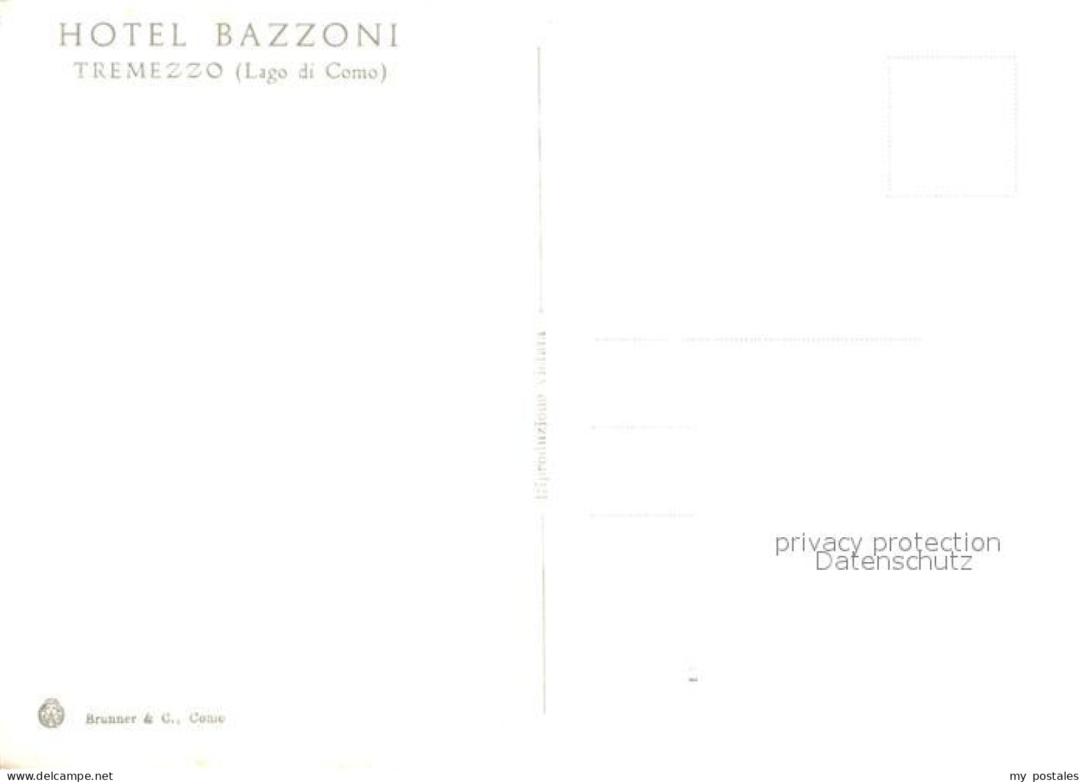 73743816 Tremezzo Lago Di Como Hotel Bazzoni Tremezzo Lago Di Como - Sonstige & Ohne Zuordnung