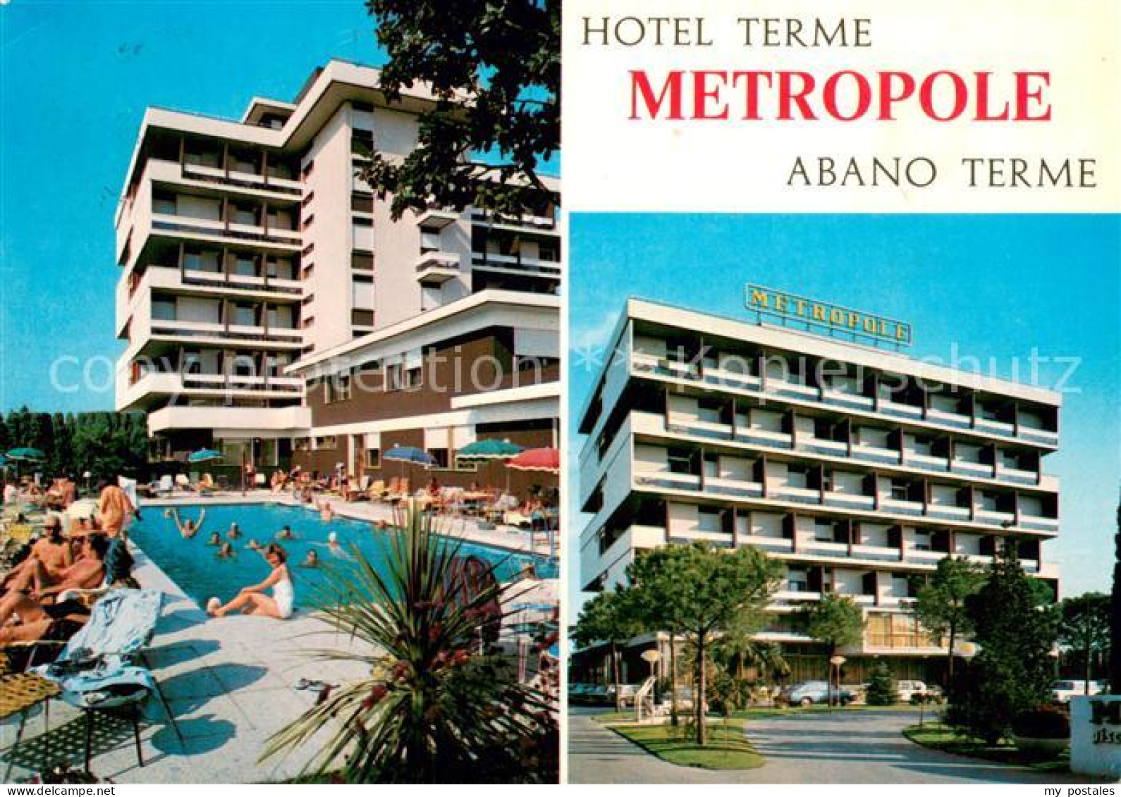 73743815 Abano Terme Hotel Terme Metropole Pool Abano Terme - Autres & Non Classés