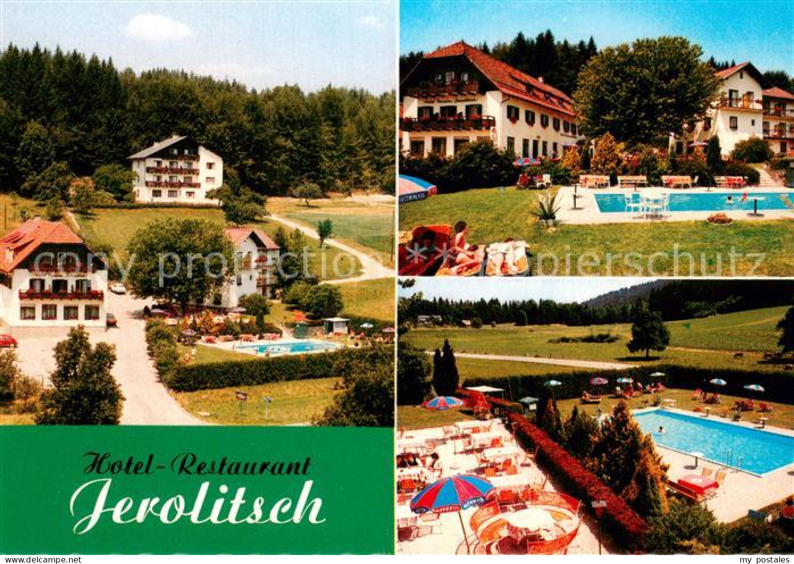 73743801 Krumpendorf Woerthersee Hotel Restaurant Jerolitsch Freibad Terrasse Kr - Autres & Non Classés
