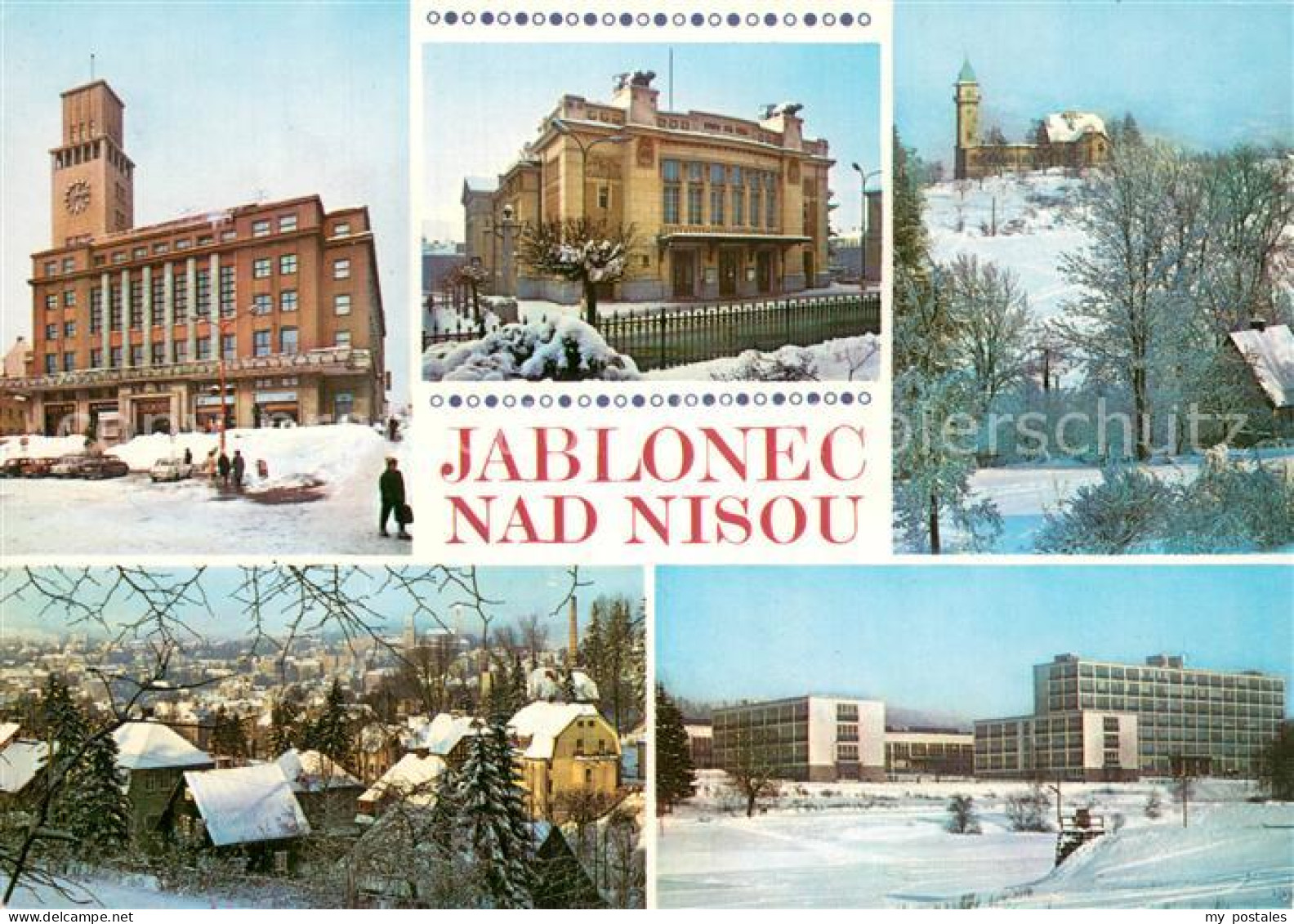 73743759 Jablonec Nad Nisou Gablonz Neisse CZ Budova ONY Divadlo Julia Fucika Ro - Czech Republic