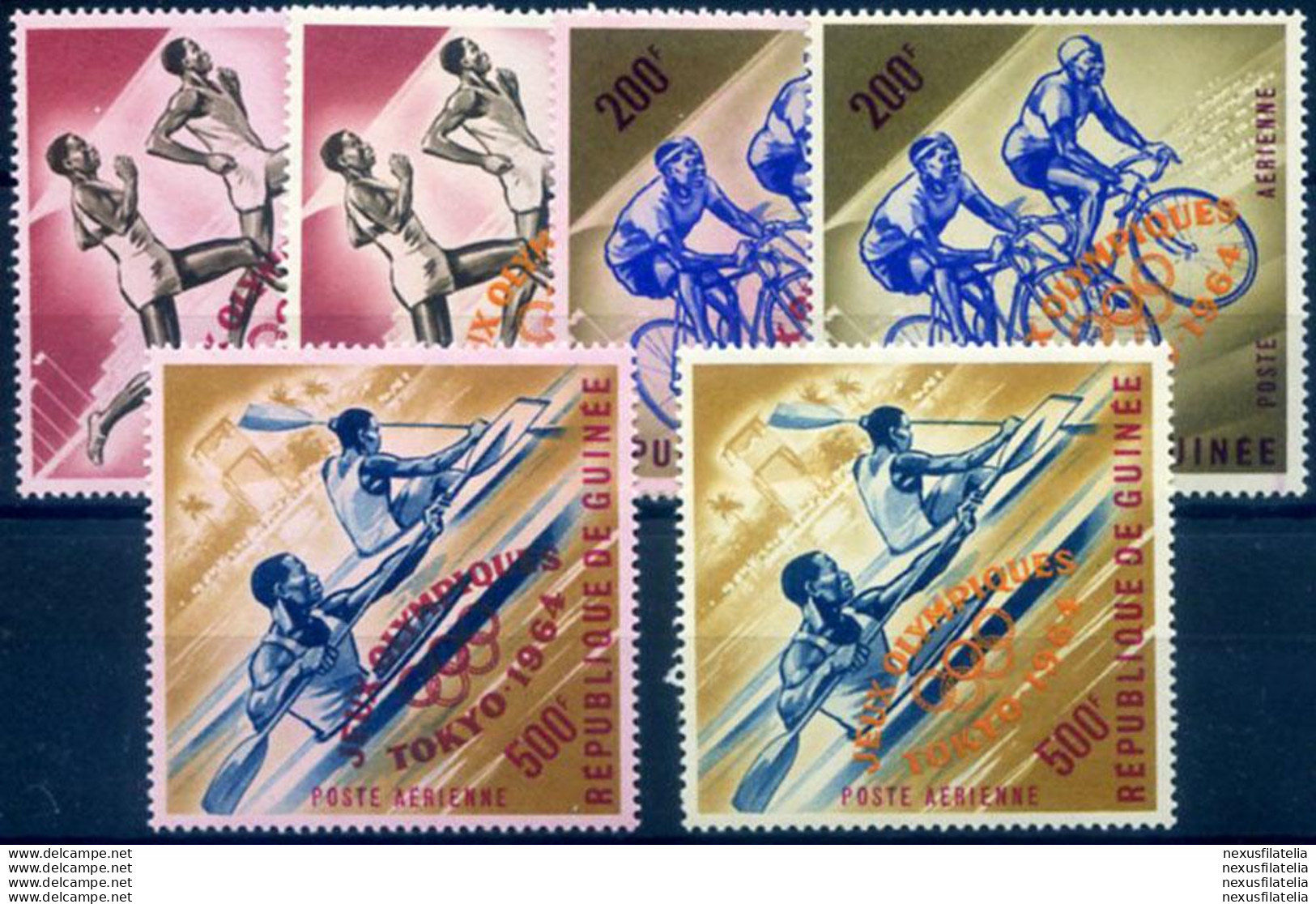 Sport. Olimpiadi Tokyo 1964. - Guinee (1958-...)